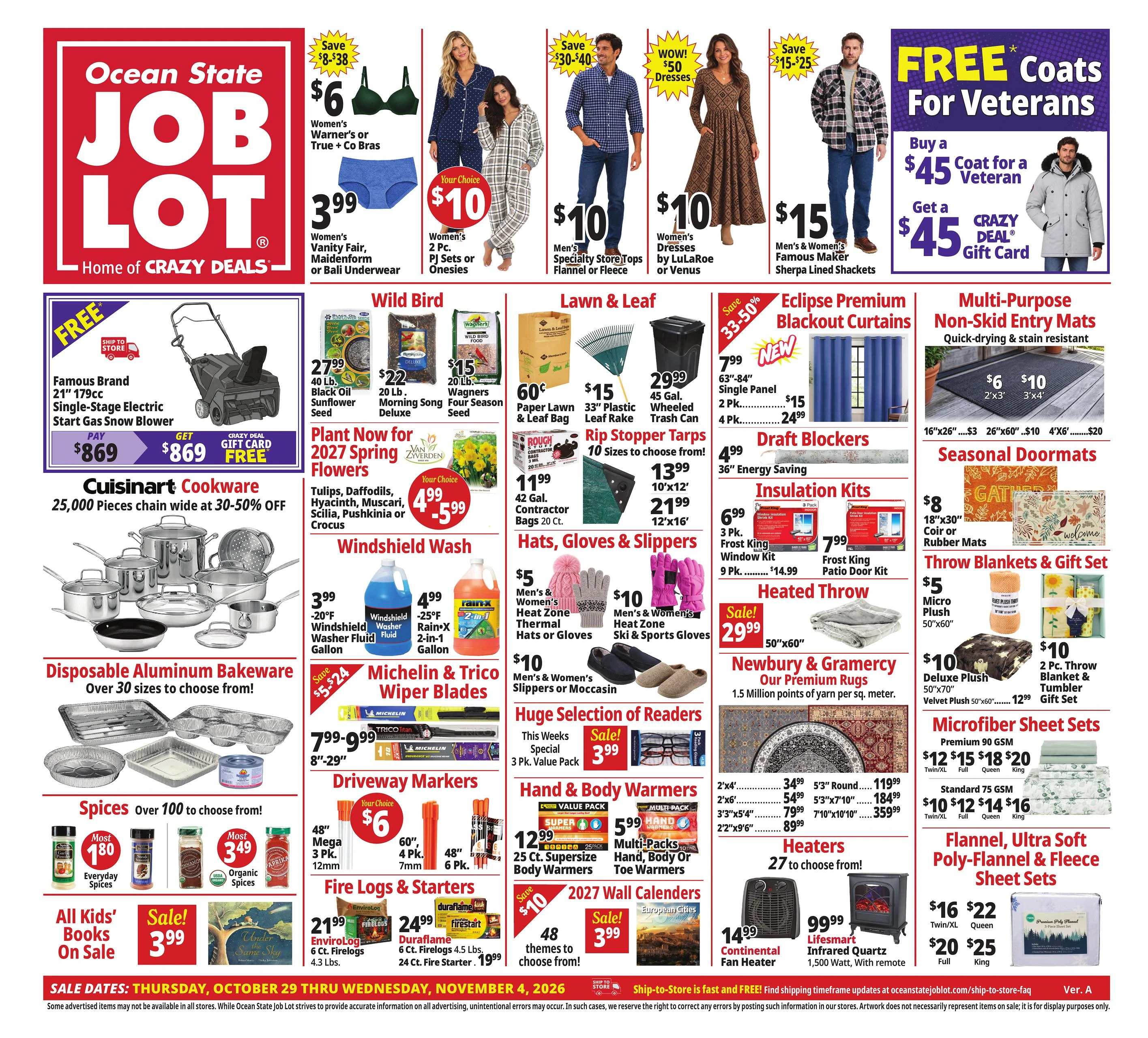 Job Lot Weekly Ad - Page 1