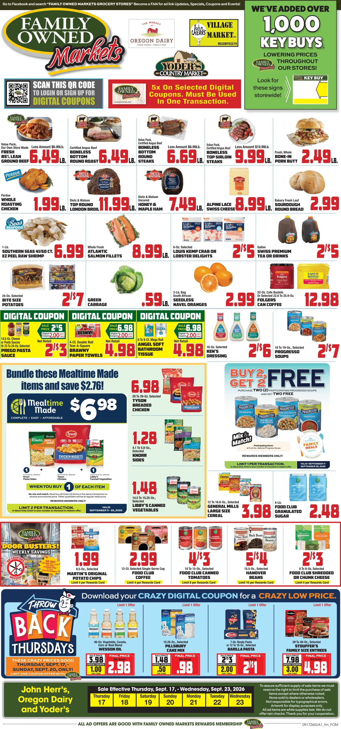 John Herr's John Herr's Weekly Ad - Page 1