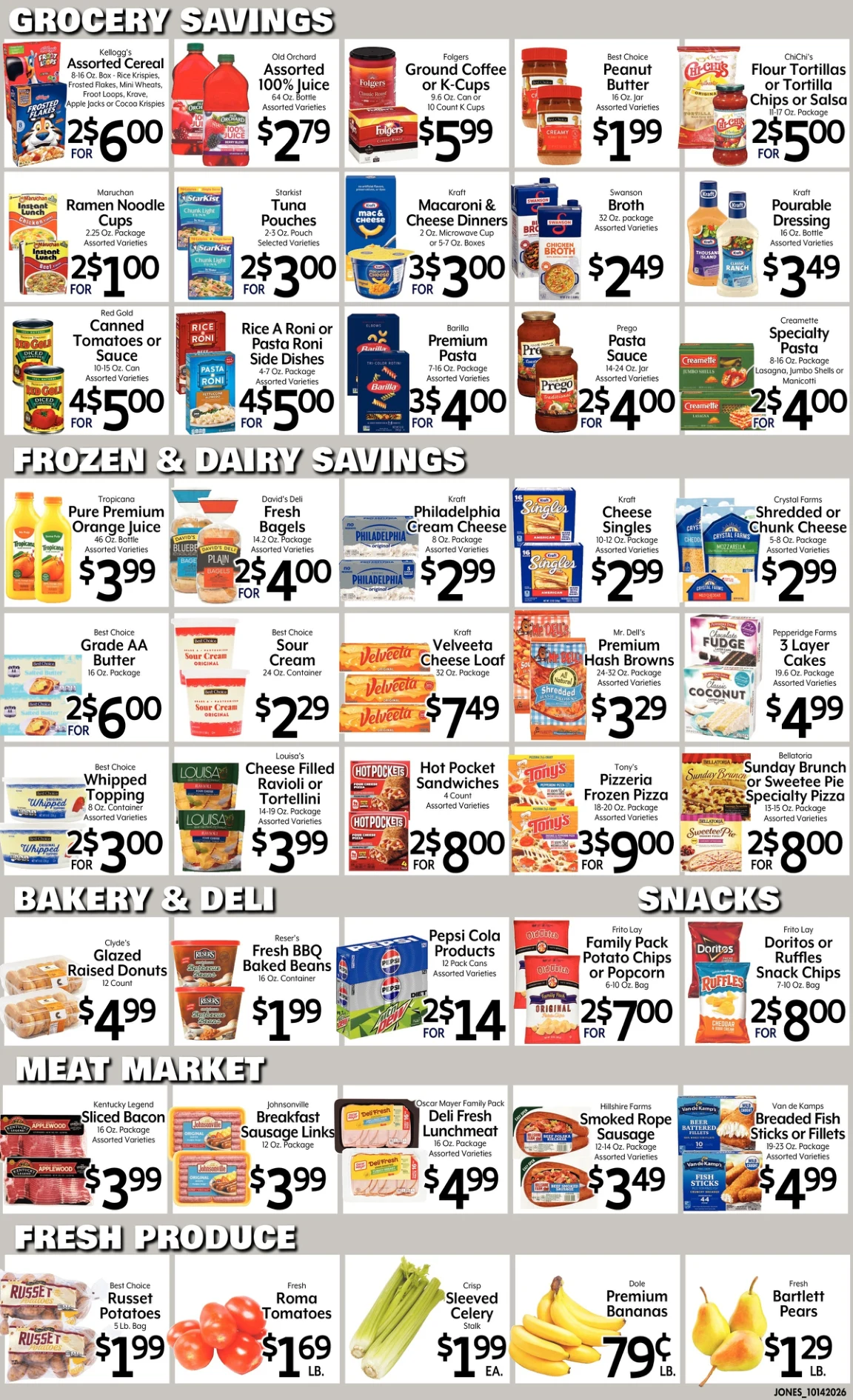 Jones' Food Center Jones' Food Center - Page 2