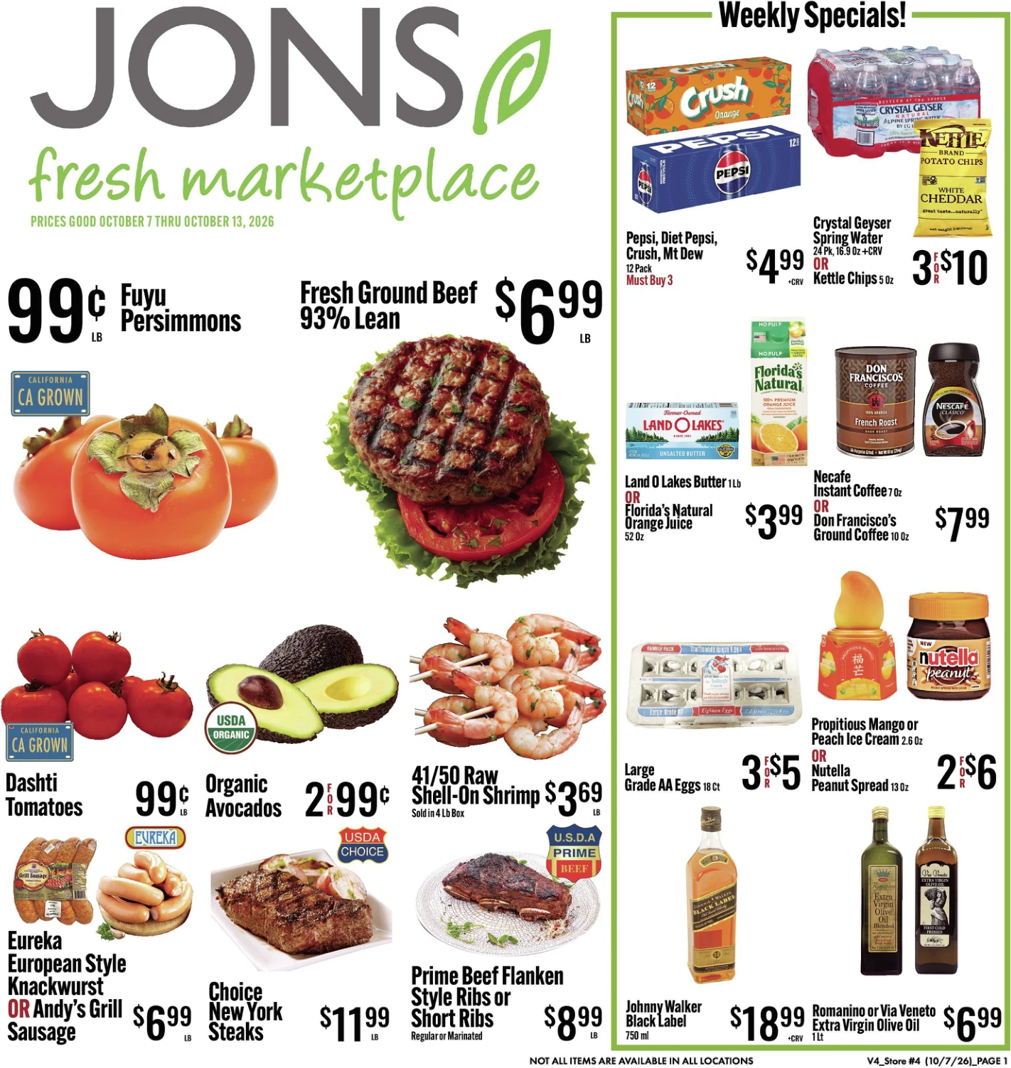 Jons Marketplace Glendale Jons Marketplace Glendale - Page 1