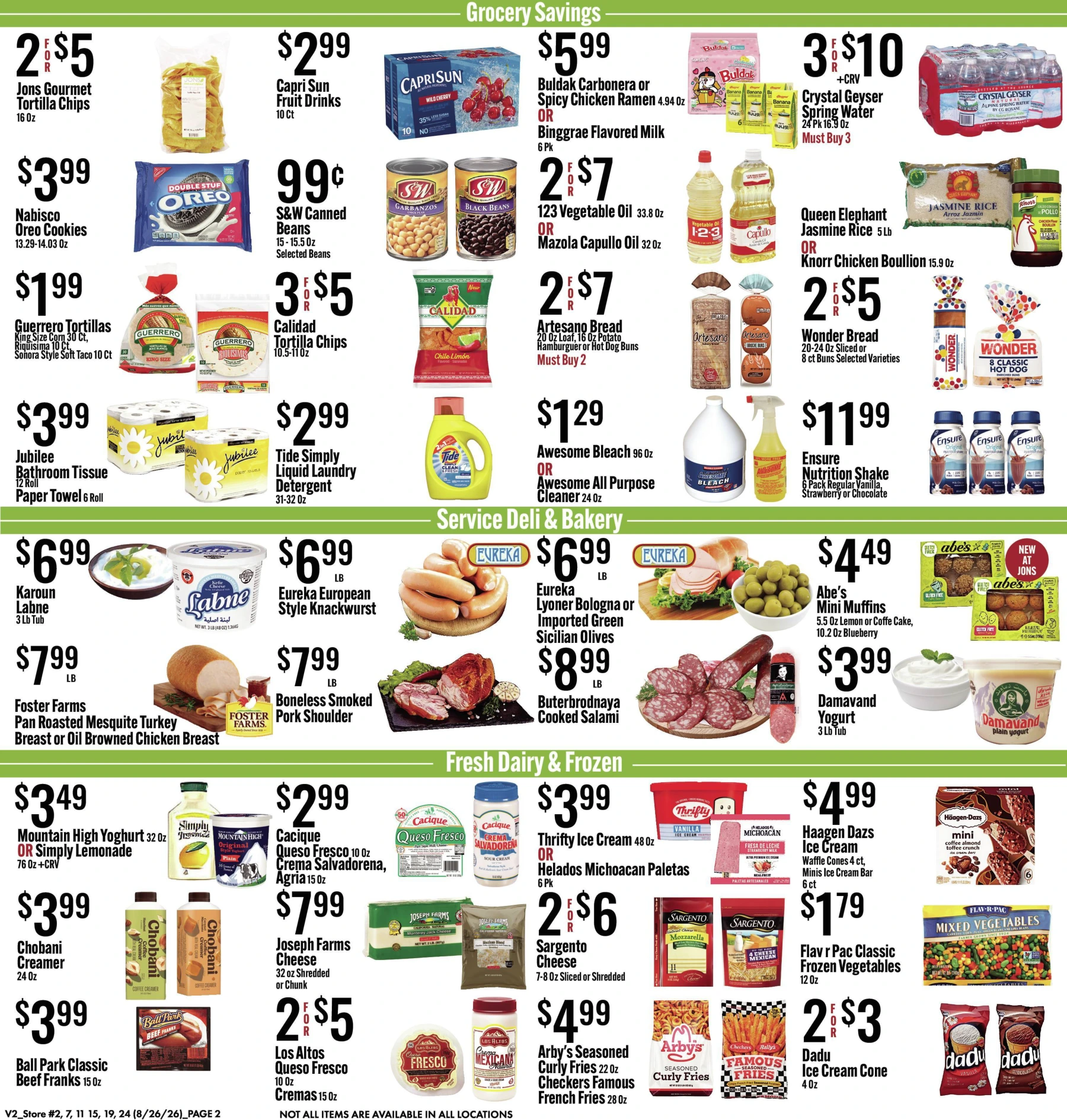 Jons Marketplace Van Nuys - Winnetka - Reseda CLICK TO DOWNLOAD PDF download weekly ad pdf file in new tab - Page 2