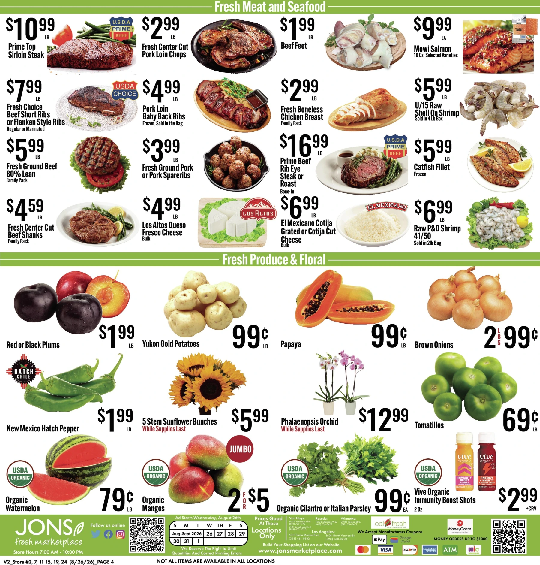 Jons Marketplace Van Nuys - Winnetka - Reseda CLICK TO DOWNLOAD PDF download weekly ad pdf file in new tab - Page 4