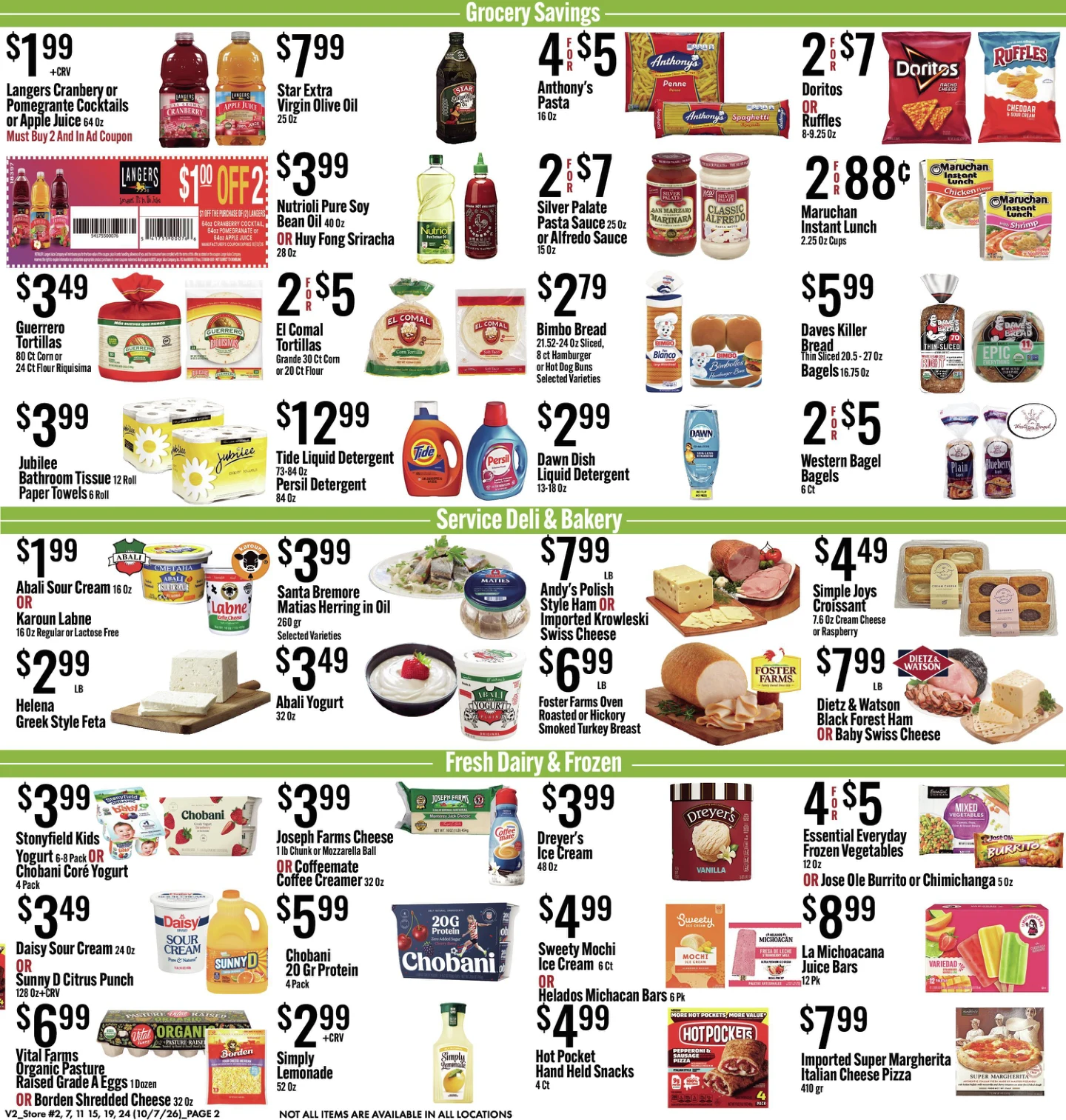 Jons Marketplace Van Nuys - Winnetka - Reseda CLICK TO DOWNLOAD PDF download weekly ad pdf file in new tab - Page 2