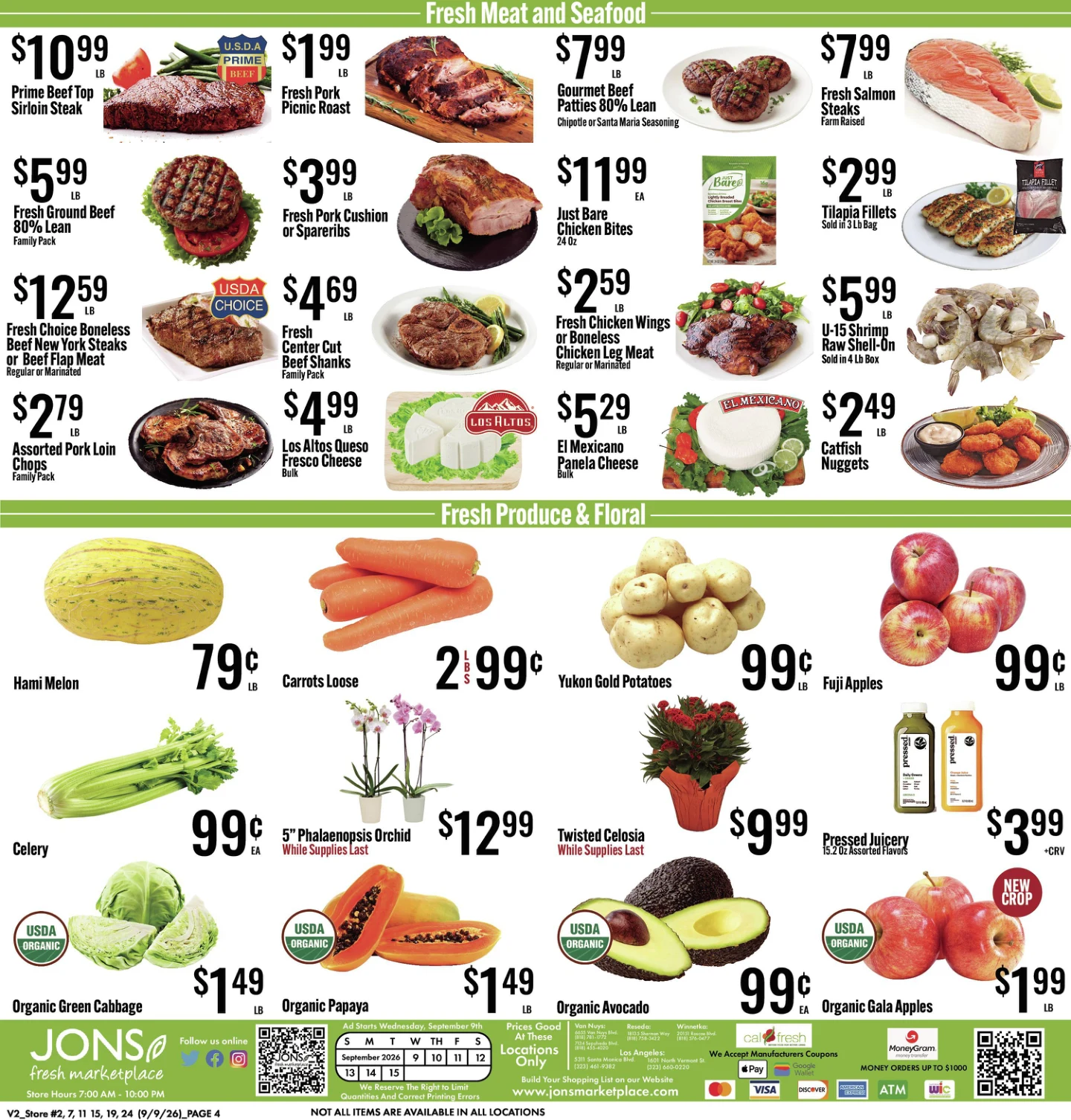 Jons Marketplace Van Nuys - Winnetka - Reseda CLICK TO DOWNLOAD PDF download weekly ad pdf file in new tab - Page 4