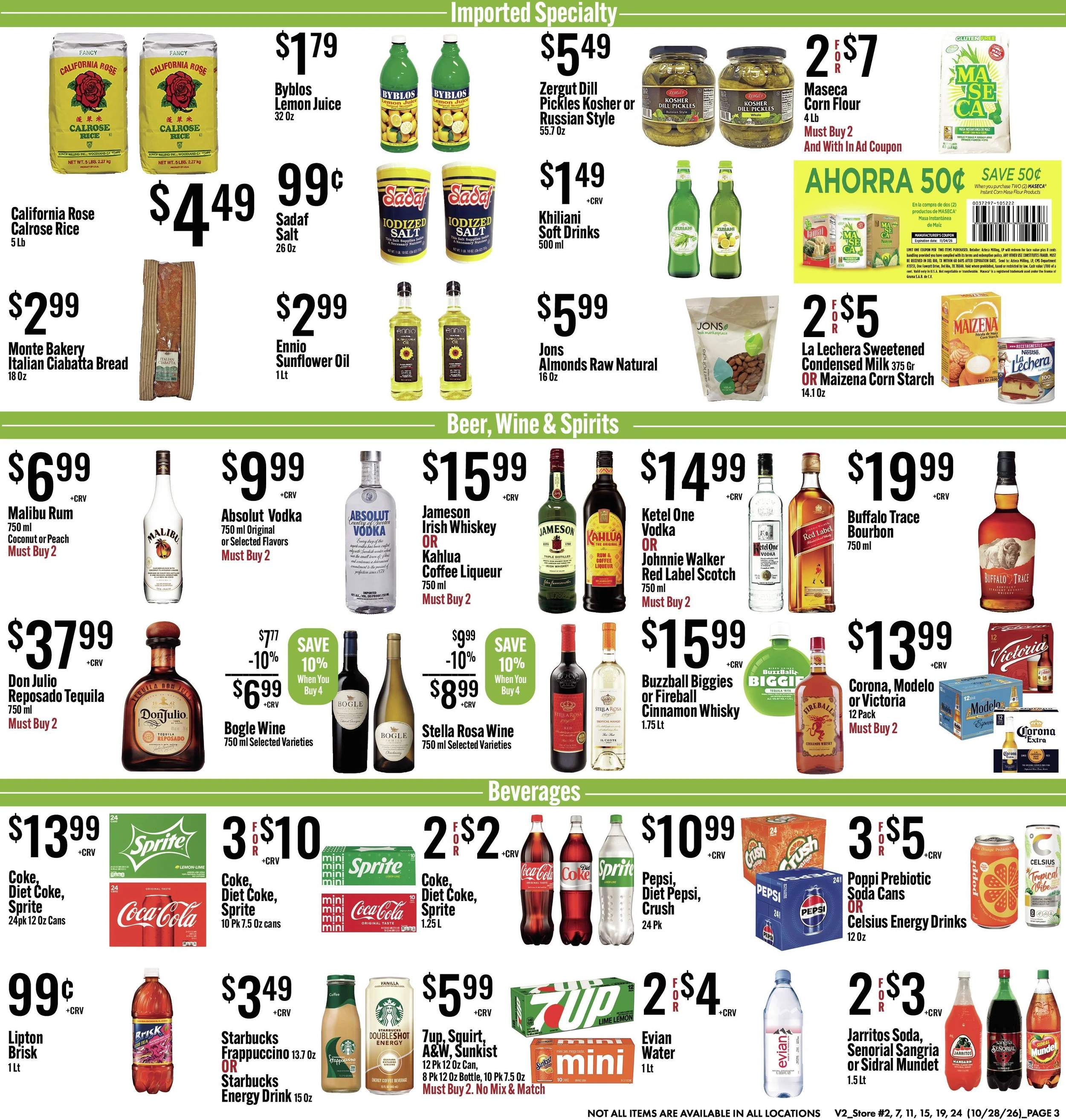 Jons Marketplace Van Nuys - Winnetka  - Reseda CLICK TO DOWNLOAD PDF download weekly ad pdf file in new tab - Page 3