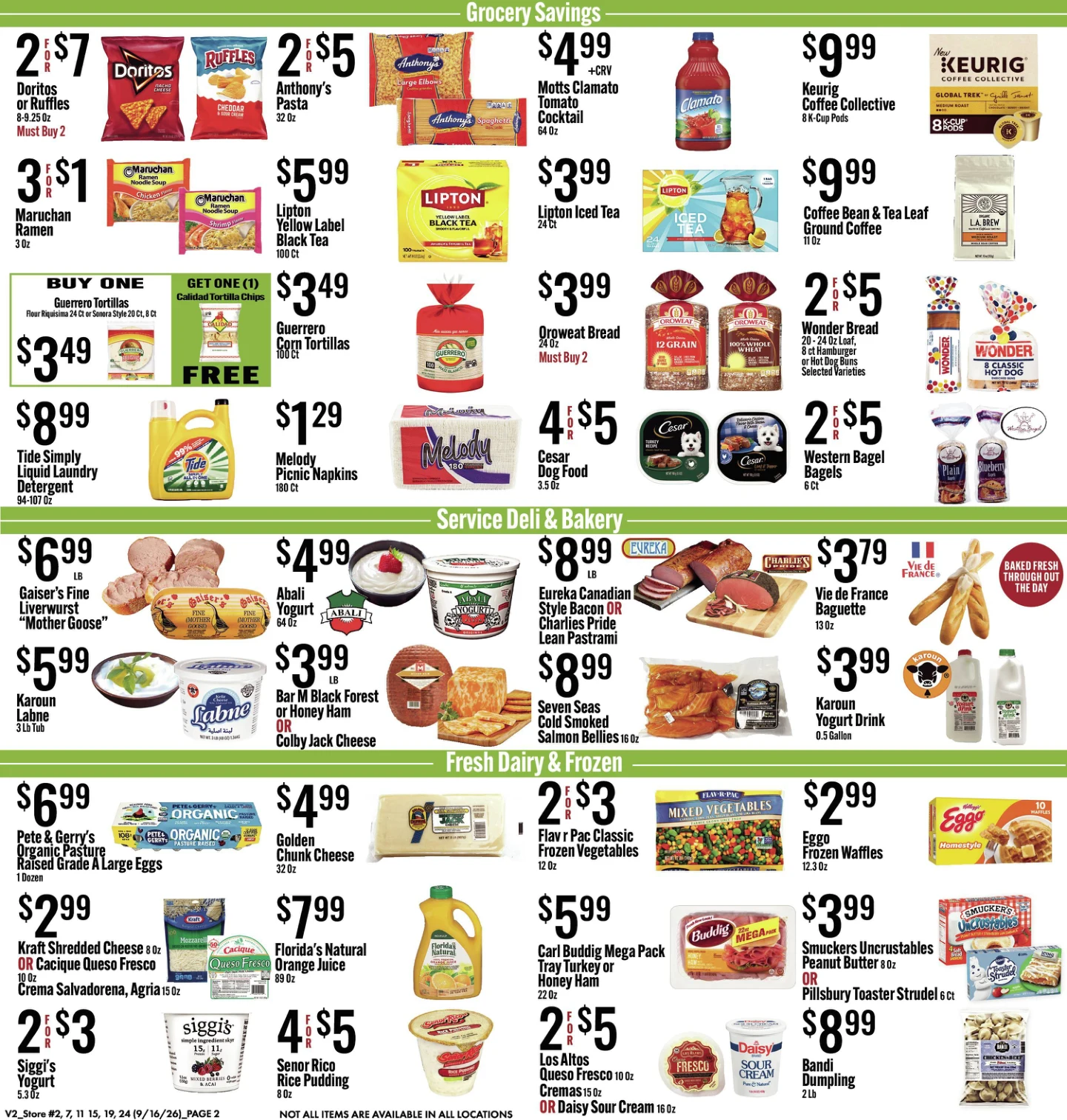 Jons Marketplace Van Nuys - Winnetka - Reseda CLICK TO DOWNLOAD PDF download weekly ad pdf file in new tab - Page 2