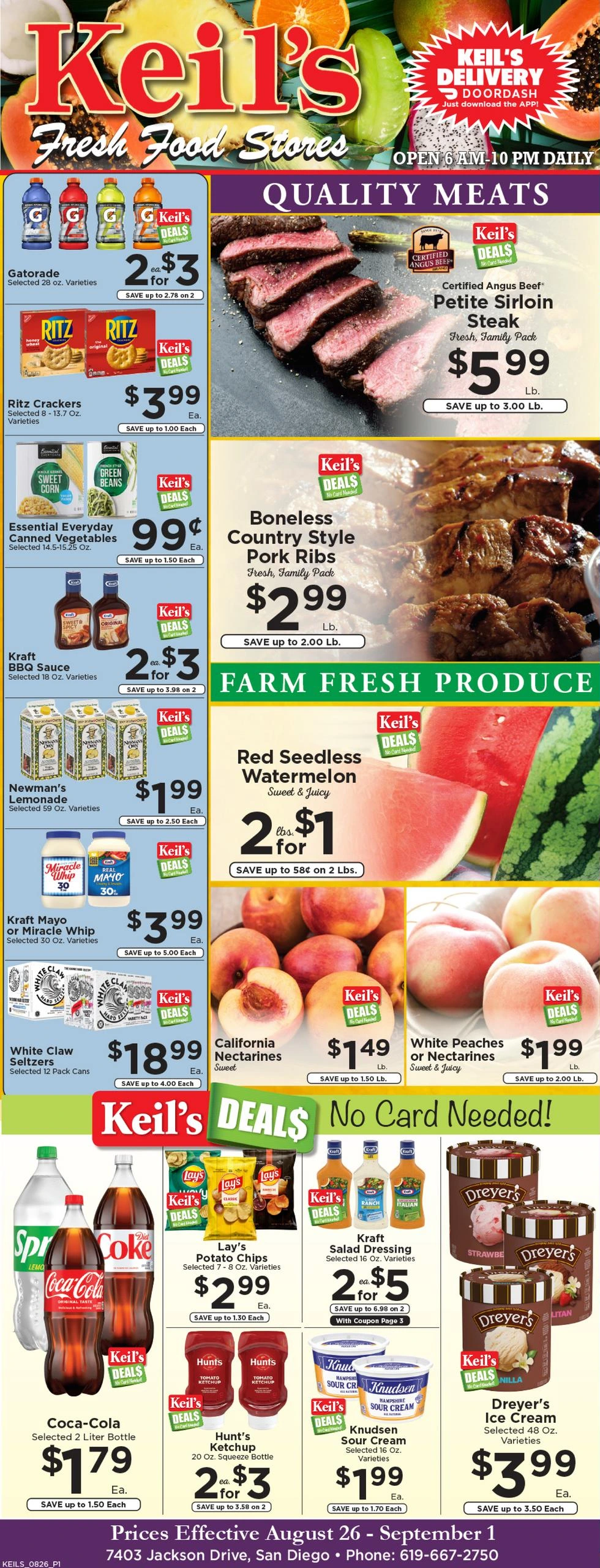 Keil's Fresh Food Stores Indexed Weekly - Page 1
