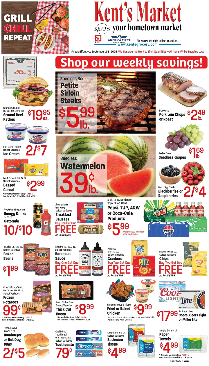 Kent's Market Kent's Market - September 2 - 8, 2026 - Page 1