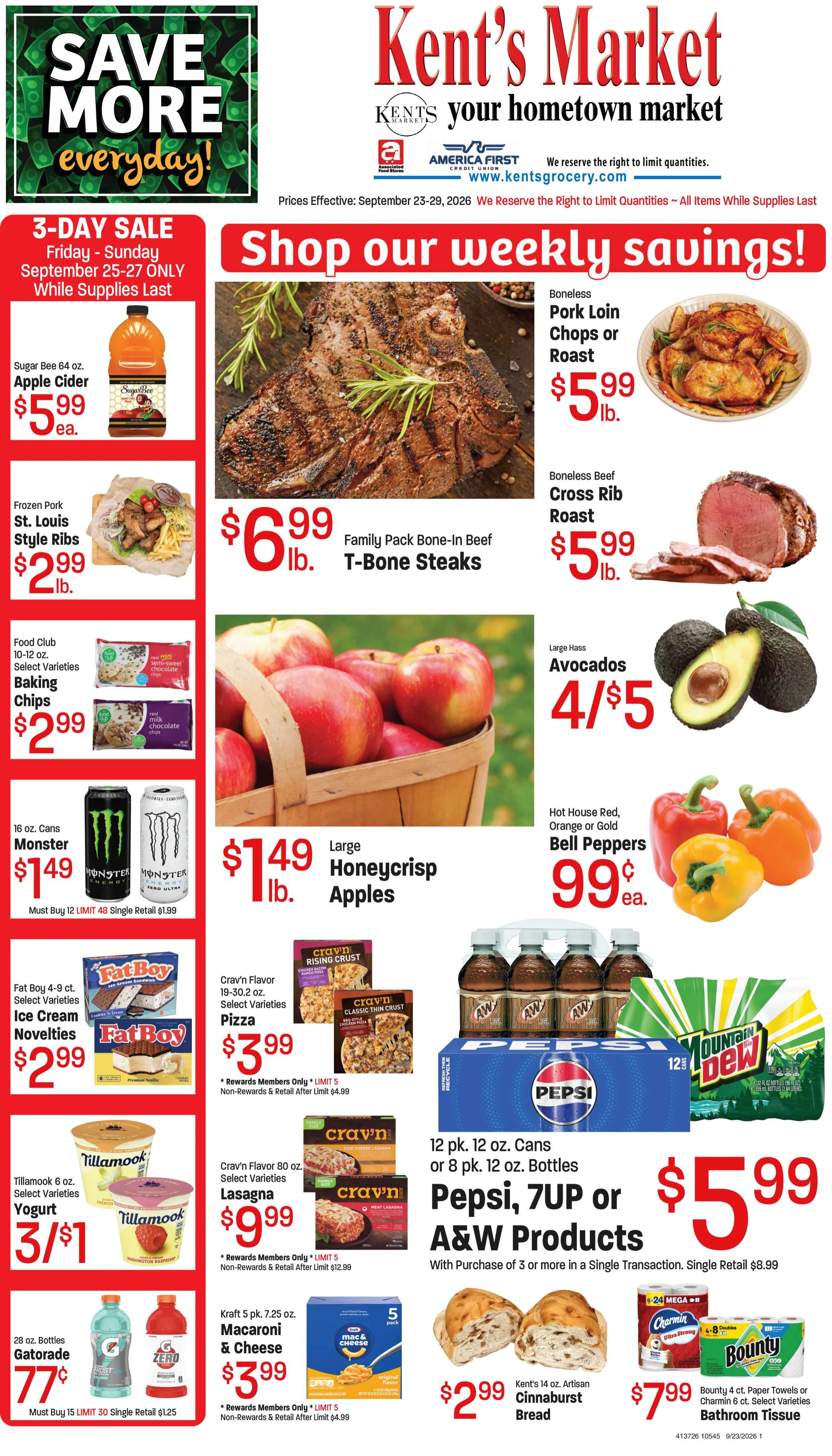 Kent's Market Kent's Market - September 23-39, 2026 - Page 1