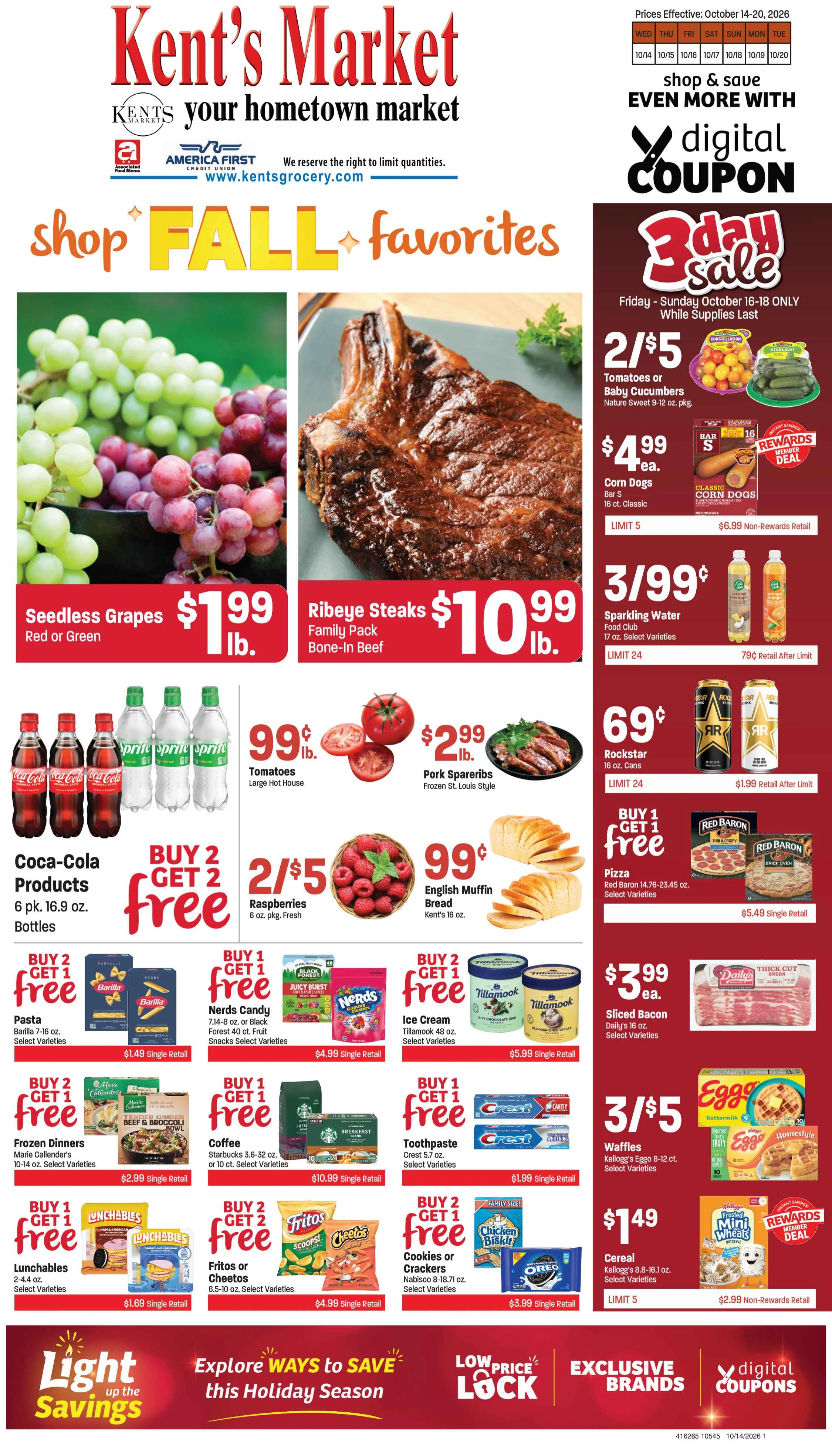 Kent's Market Kent's Market - October 14 - 20, 2026 - Page 1