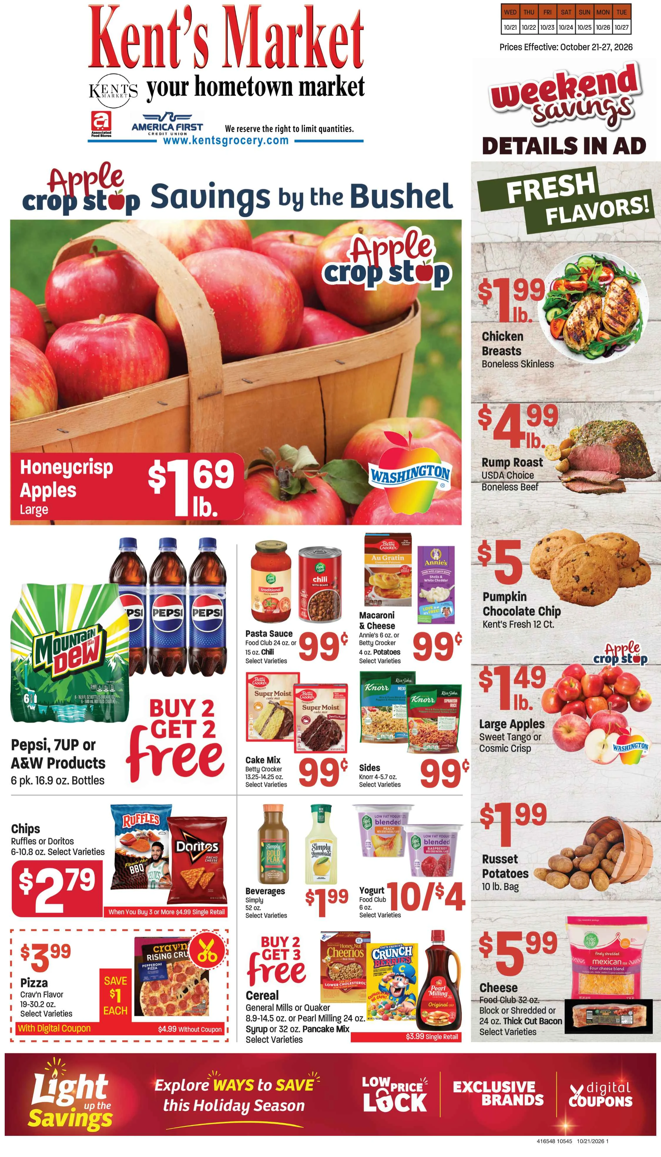 Kent's Market Kent's Market - October 21 - 27, 2026 - Page 1