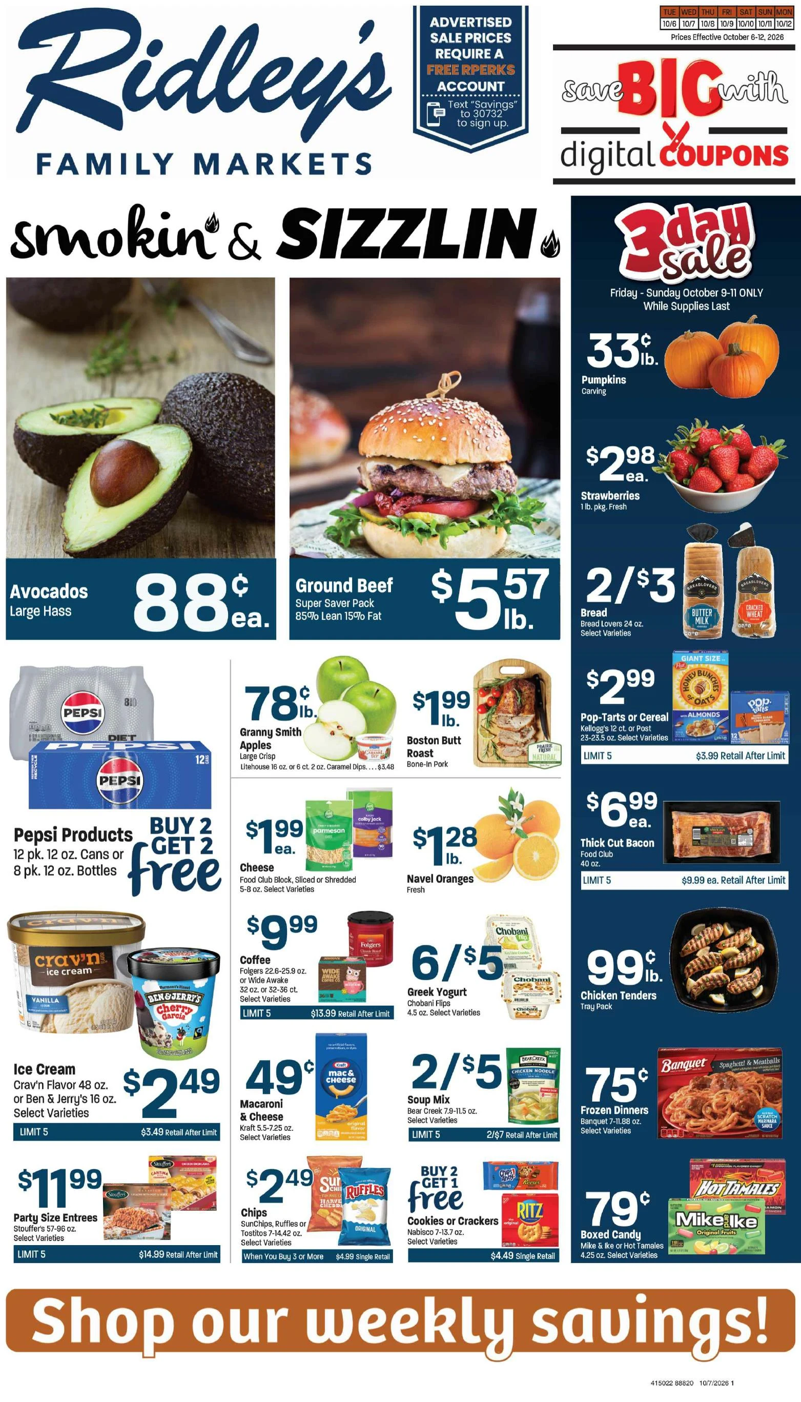 Khoury's Market Spring Creek Weekly Ad - Page 1