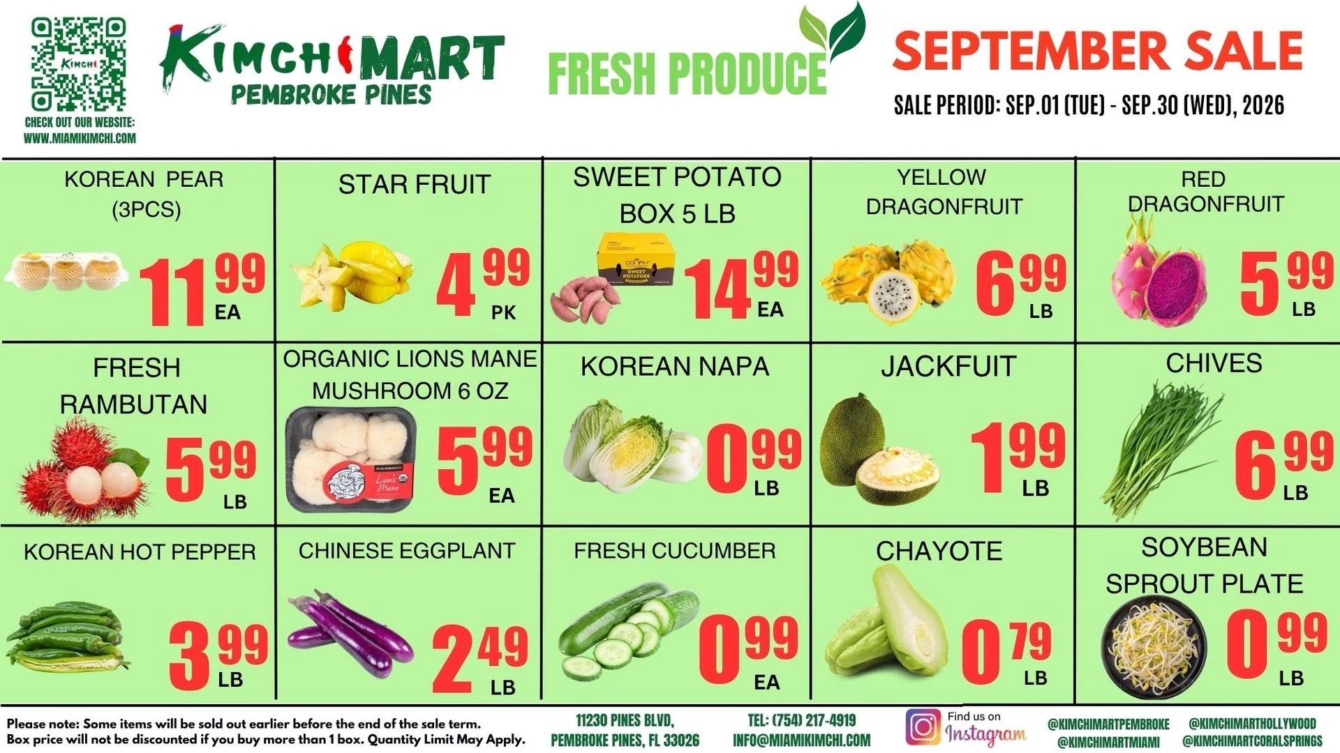 Kimchi Mart - Pembroke Pines Monthly Sale - Page 3