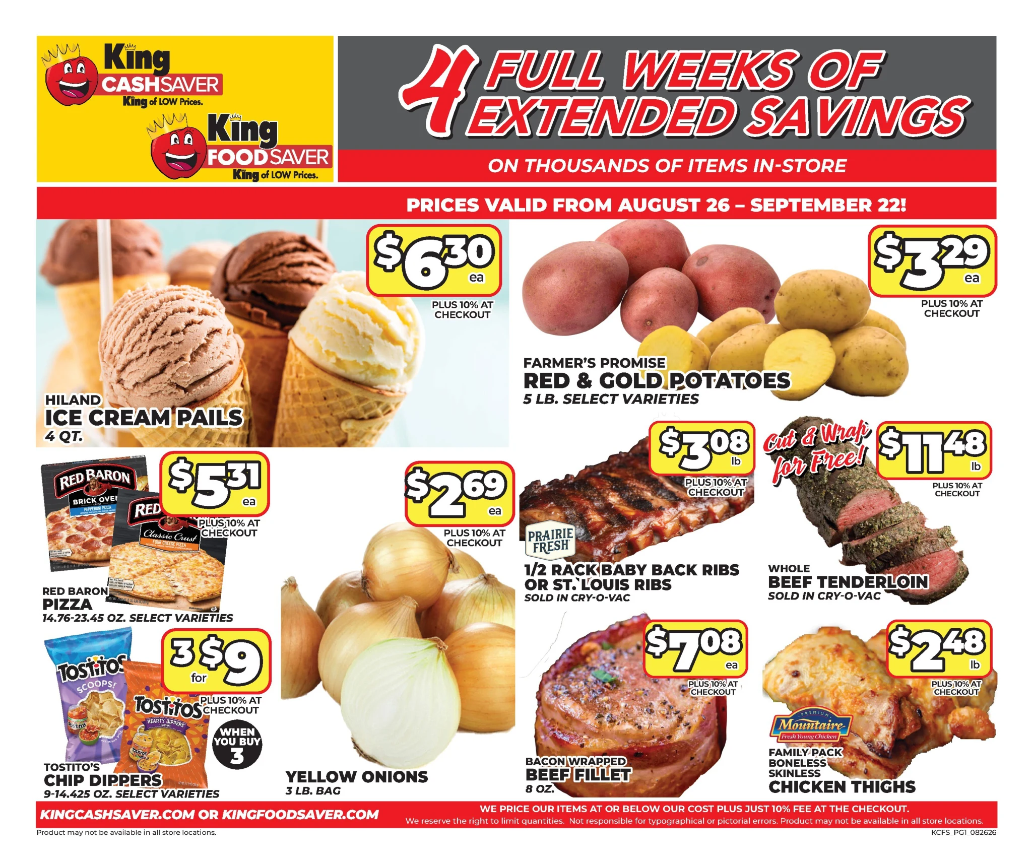 King Cash Saver Monthly Digital Deals - Page 1