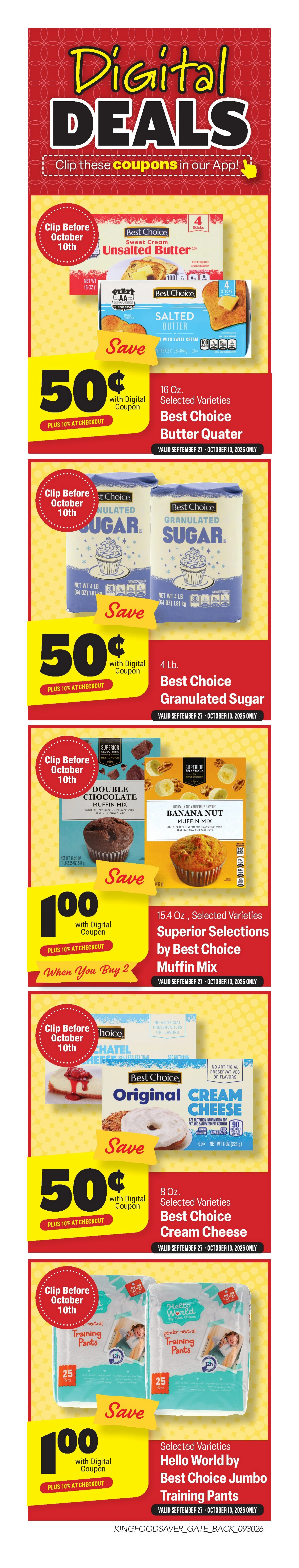 King Cash Saver Weekly Ad - Page 2