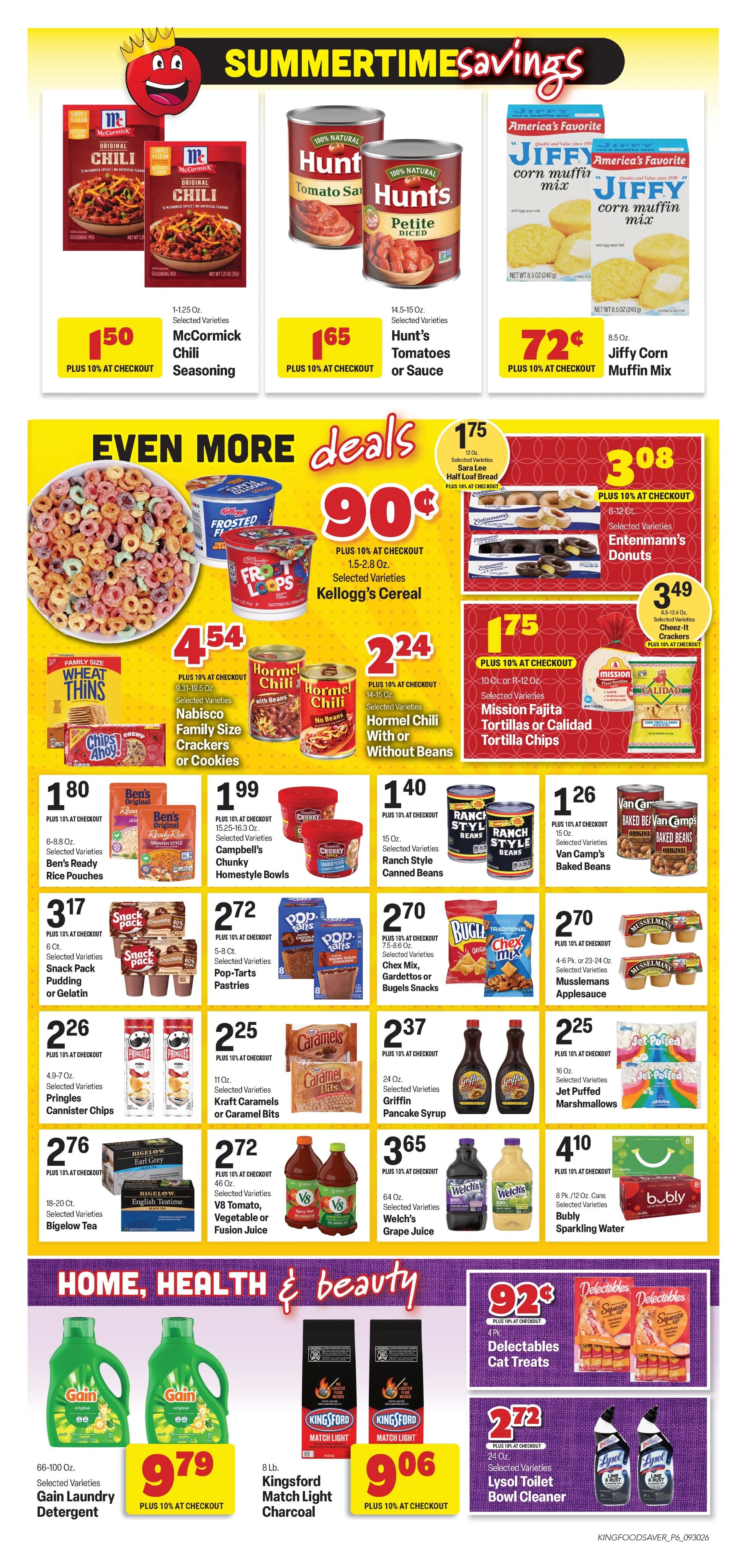 King Cash Saver Weekly Ad - Page 9