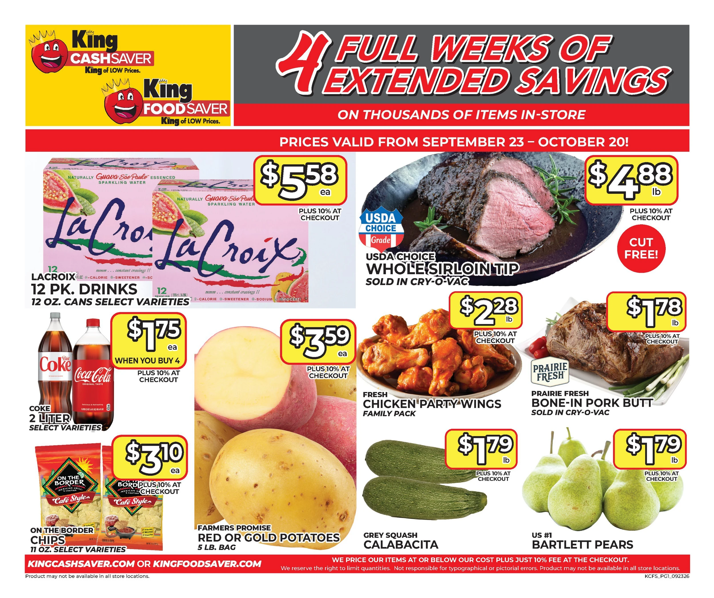 King Cash Saver Monthly Digital Deals - Page 1