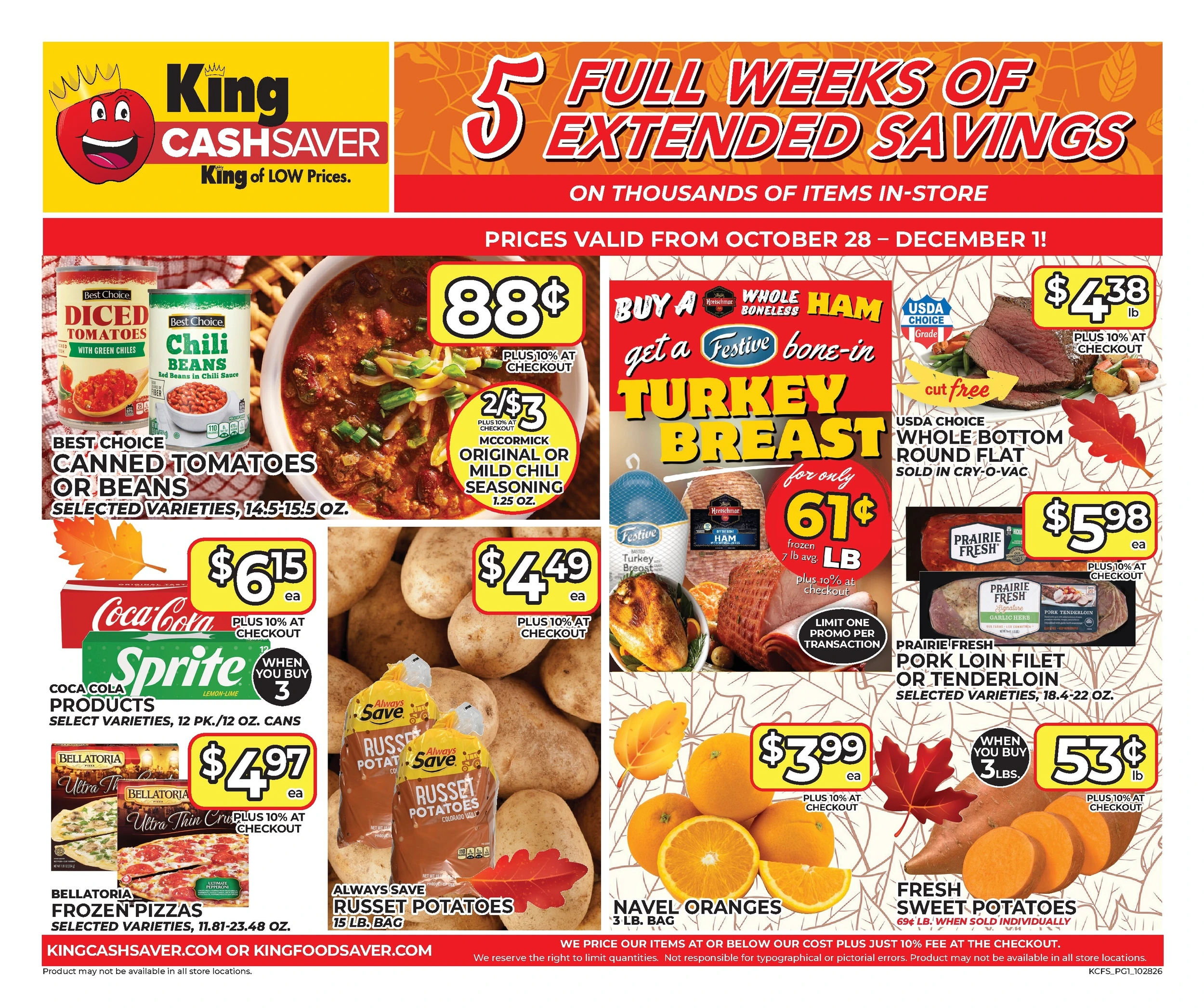 King Cash Saver Monthly Digital Deals - Page 1