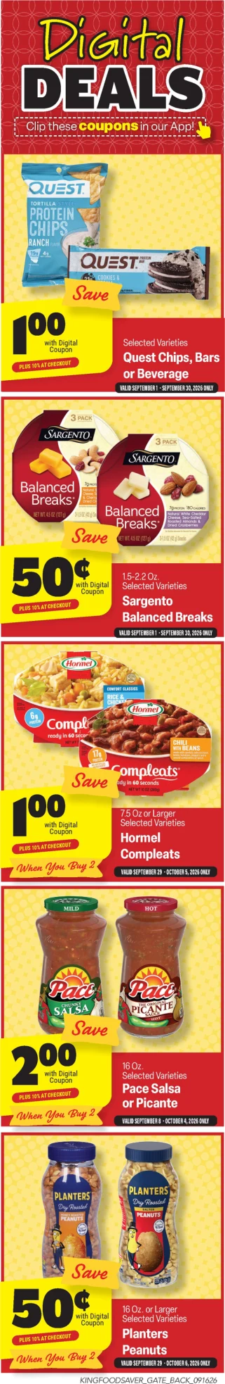 King Food Saver Weekly Ad - Page 2