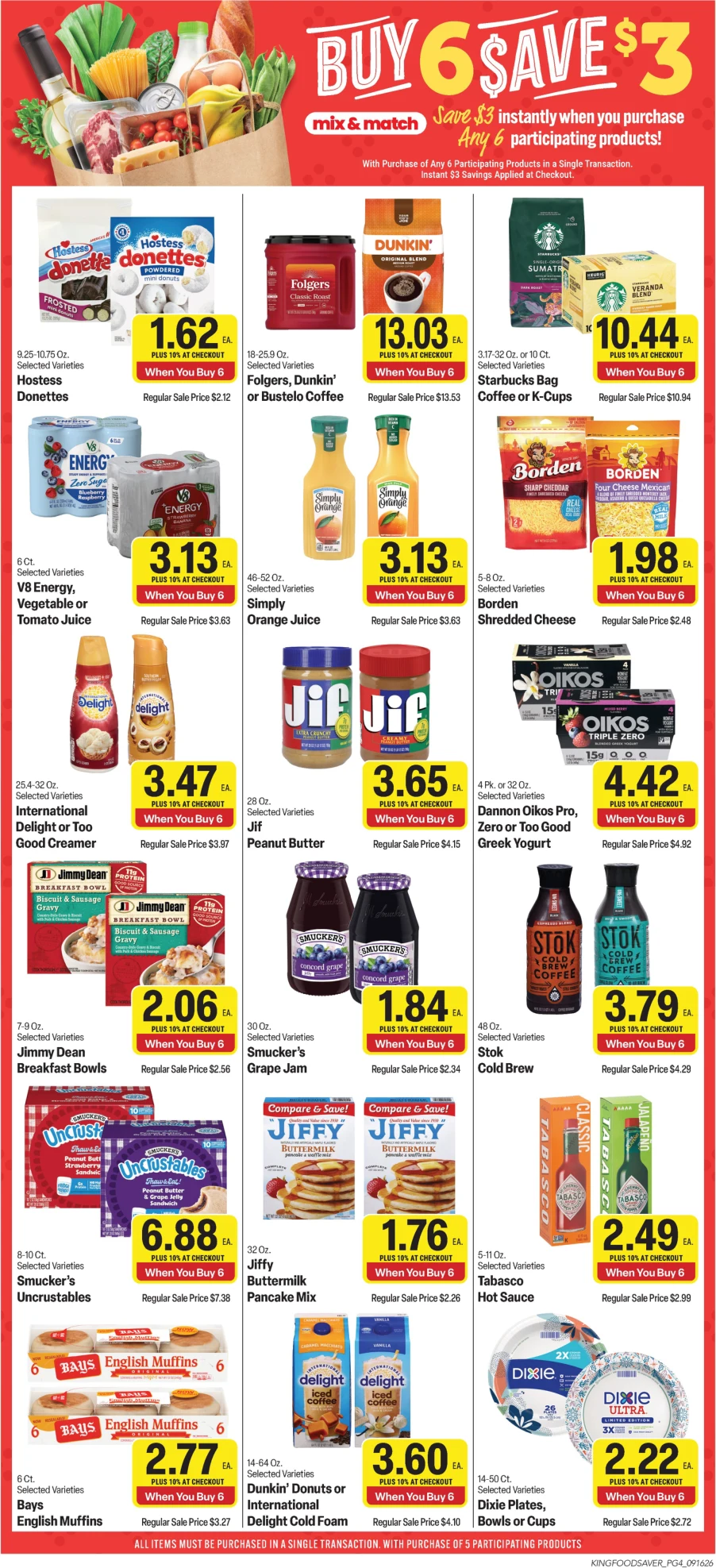 King Food Saver Weekly Ad - Page 6