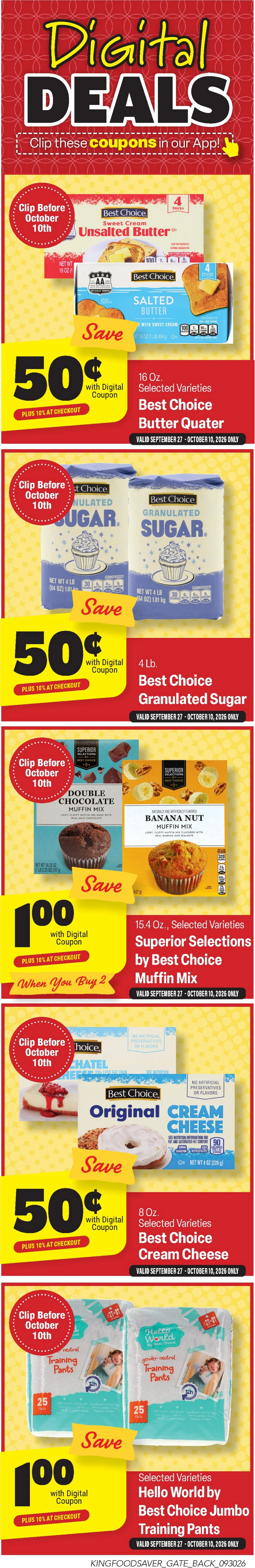King Food Saver Weekly Ad - Page 2