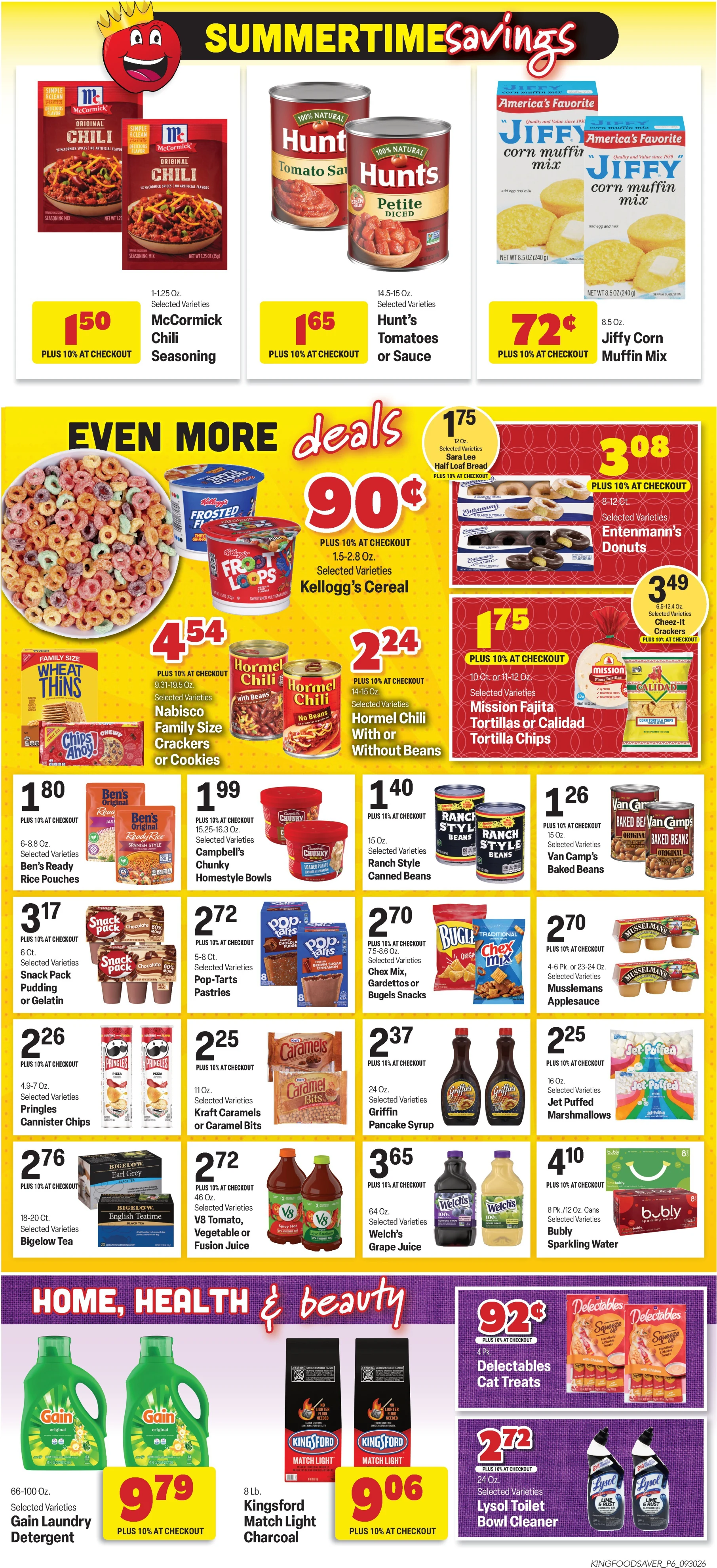 King Food Saver Weekly Ad - Page 9