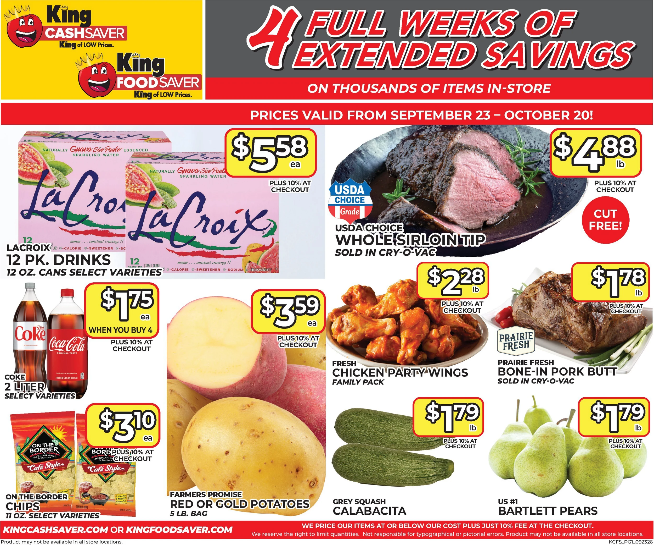 King Food Saver Monthly Digital Deals - Page 1