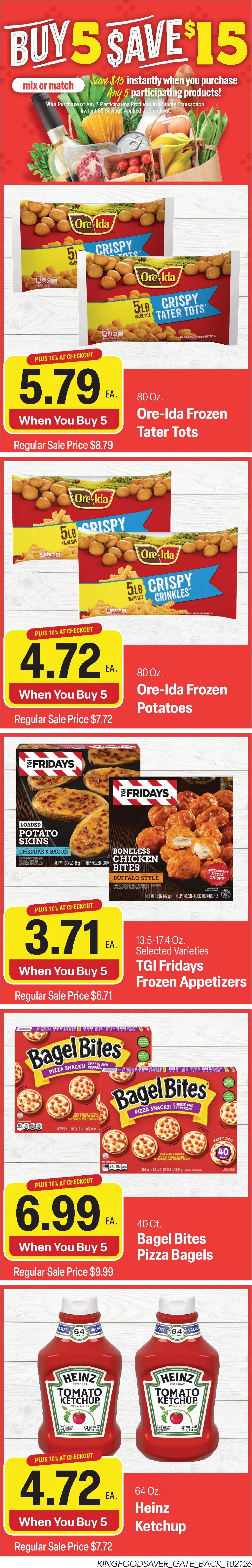 King Food Saver Weekly Ad - Page 2