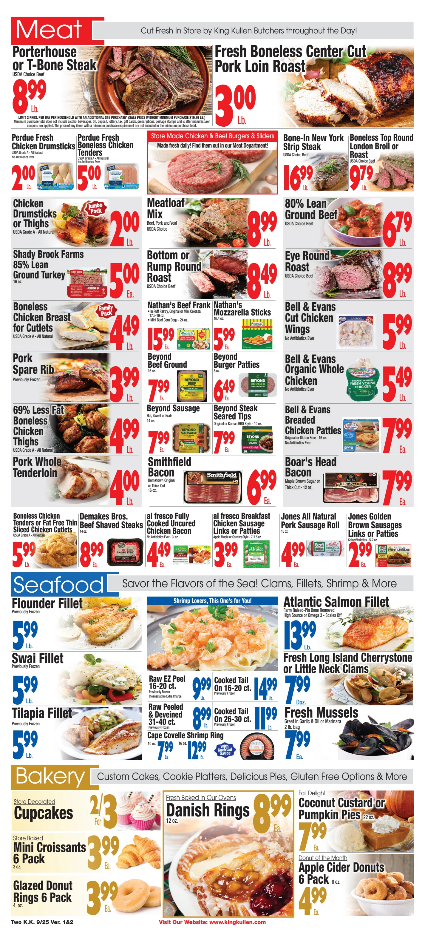 King Kullen Weekly Circular Sep 25th - Oct 01st - Page 2
