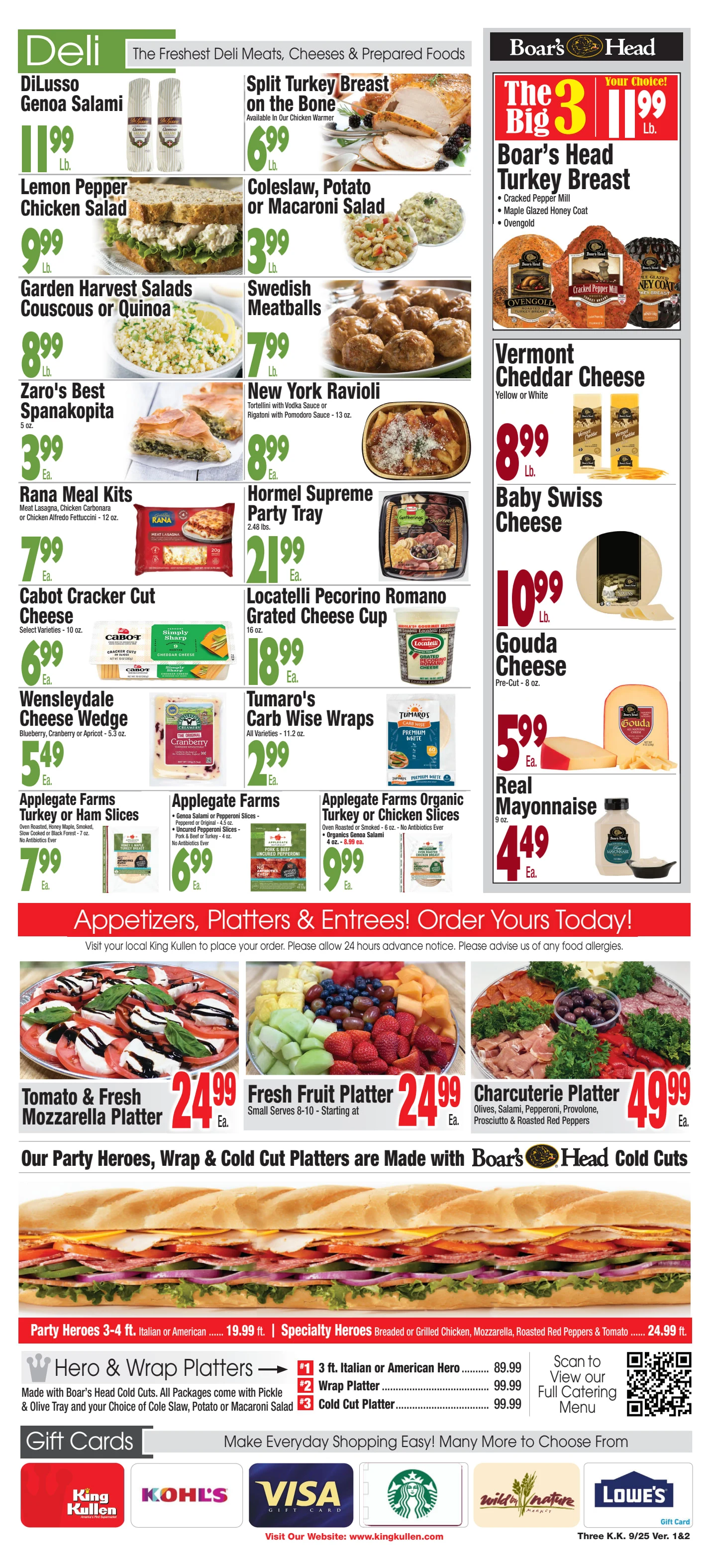King Kullen Weekly Circular Sep 25th - Oct 01st - Page 3