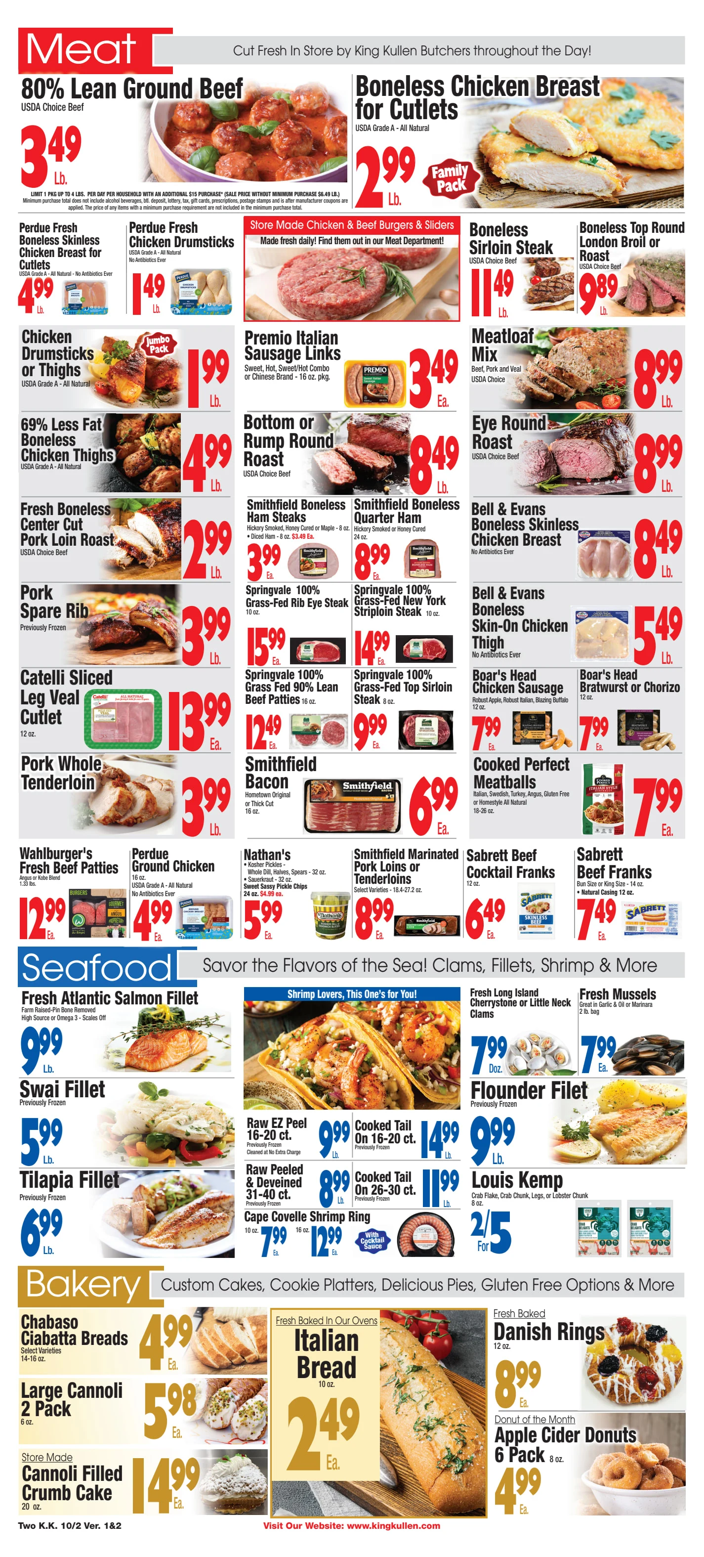 King Kullen Weekly Circular Oct 02nd - Oct 08th - Page 2