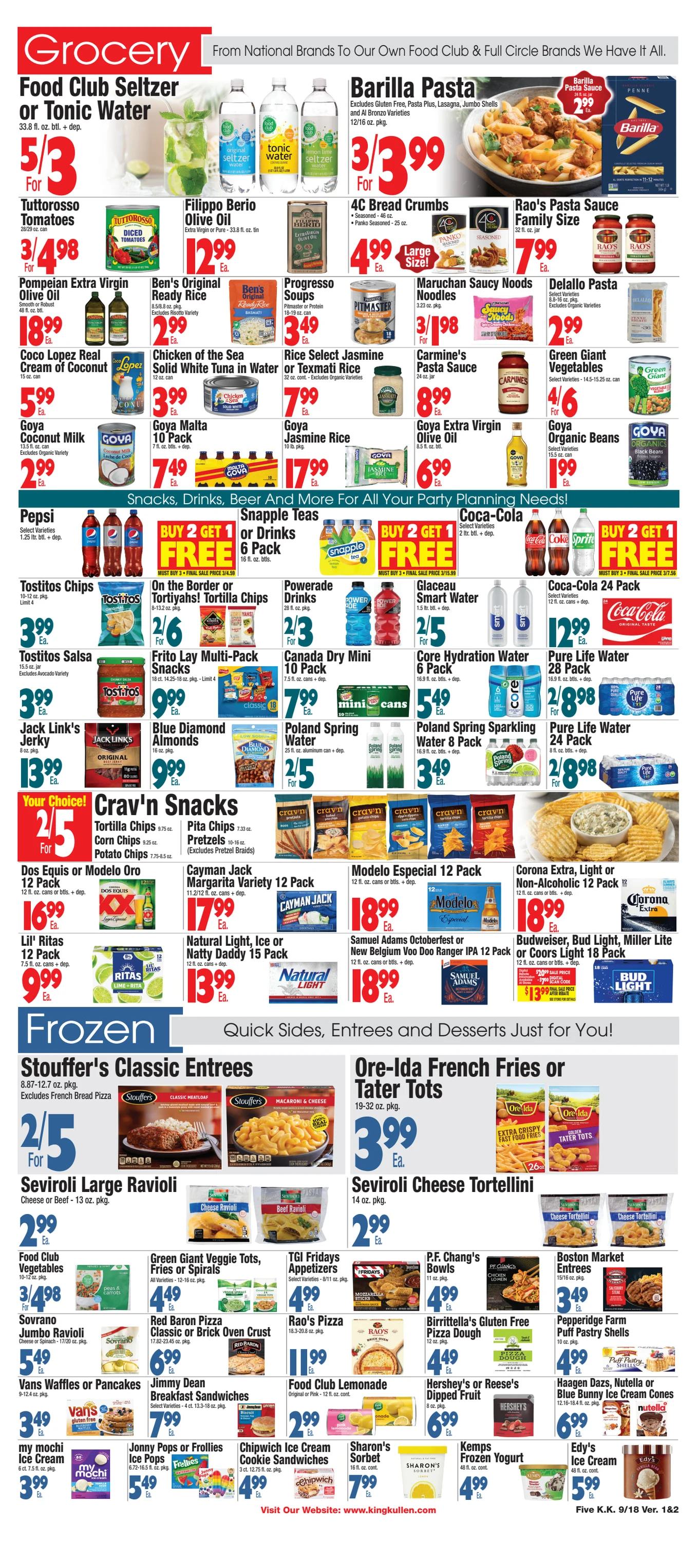 King Kullen Preview - Weekly Circular Sep 18th - Sep 24th - Page 5