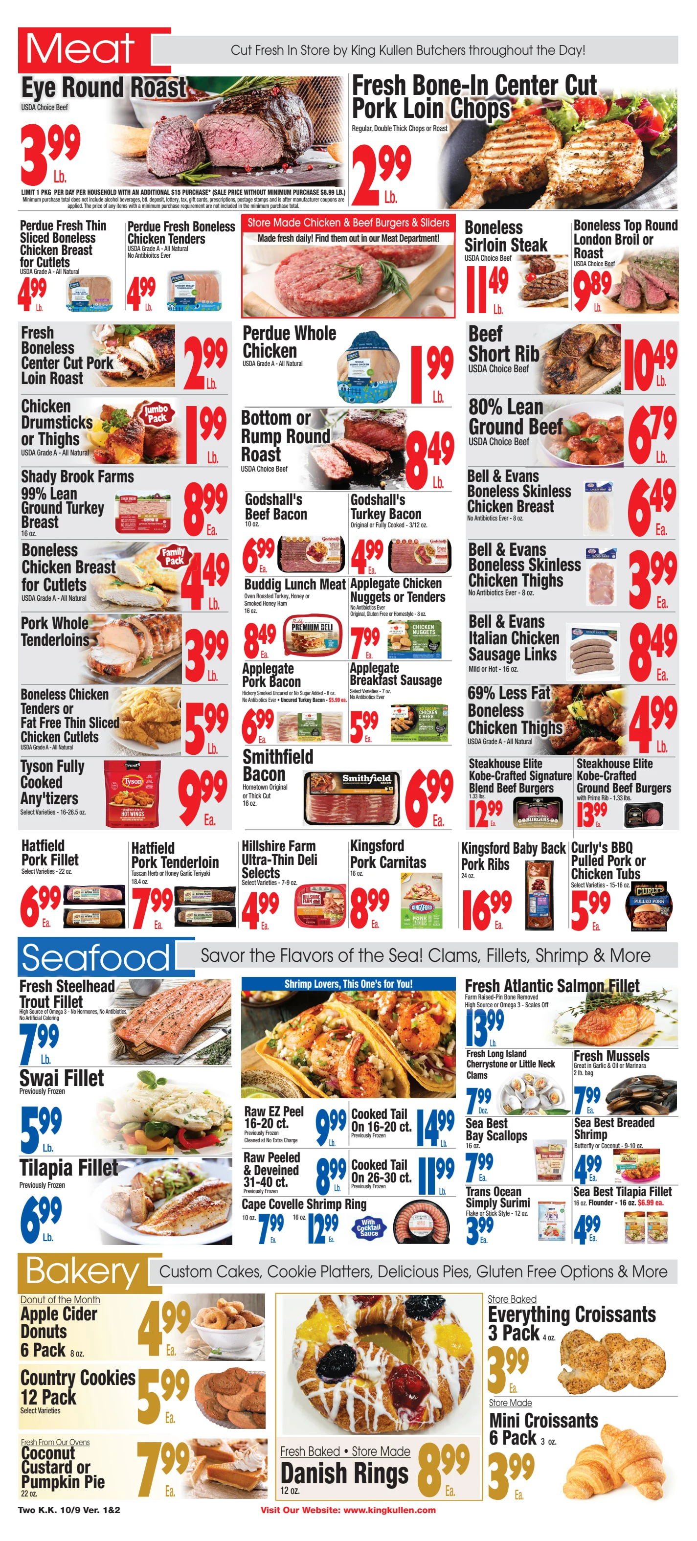 King Kullen Weekly Circular Oct 9th - Oct 15th - Page 2