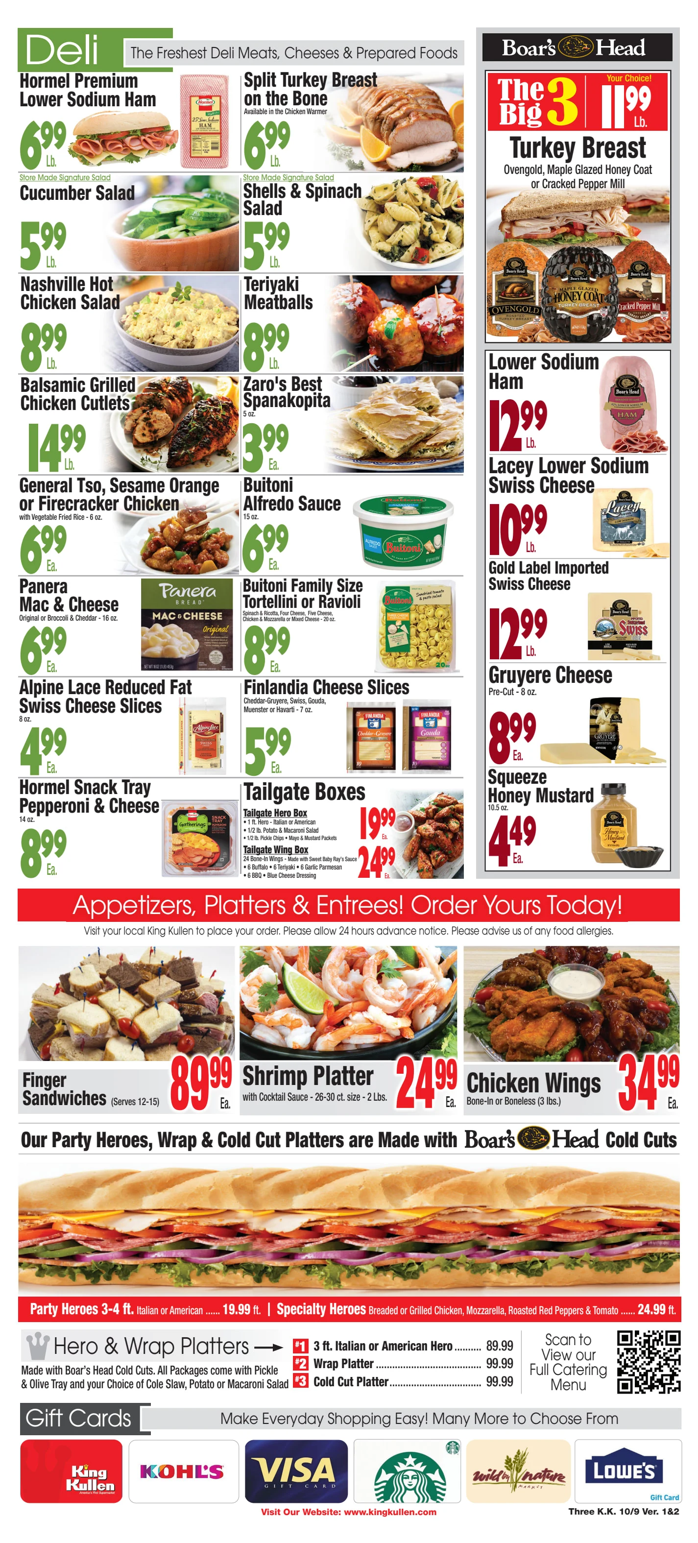 King Kullen Weekly Circular Oct 9th - Oct 15th - Page 3