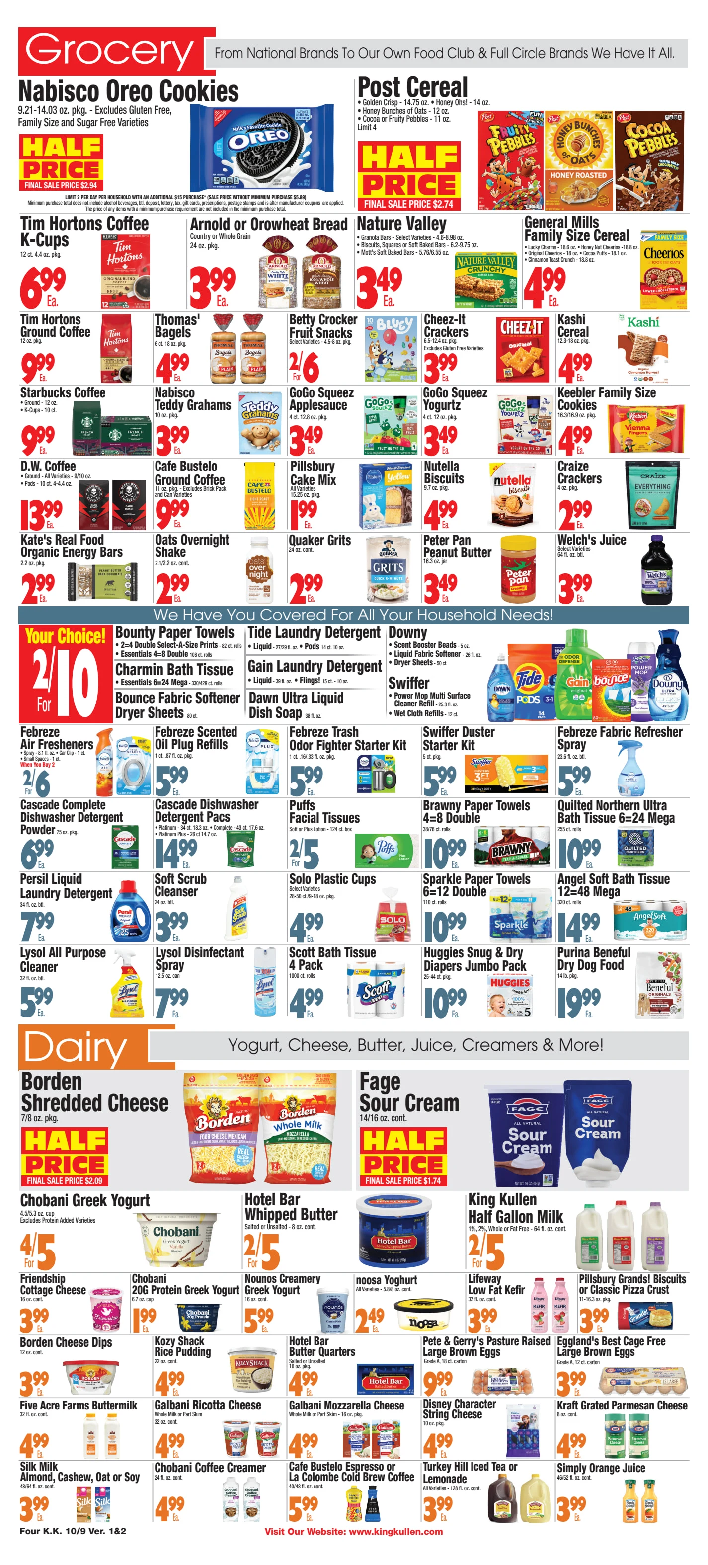 King Kullen Weekly Circular Oct 9th - Oct 15th - Page 4