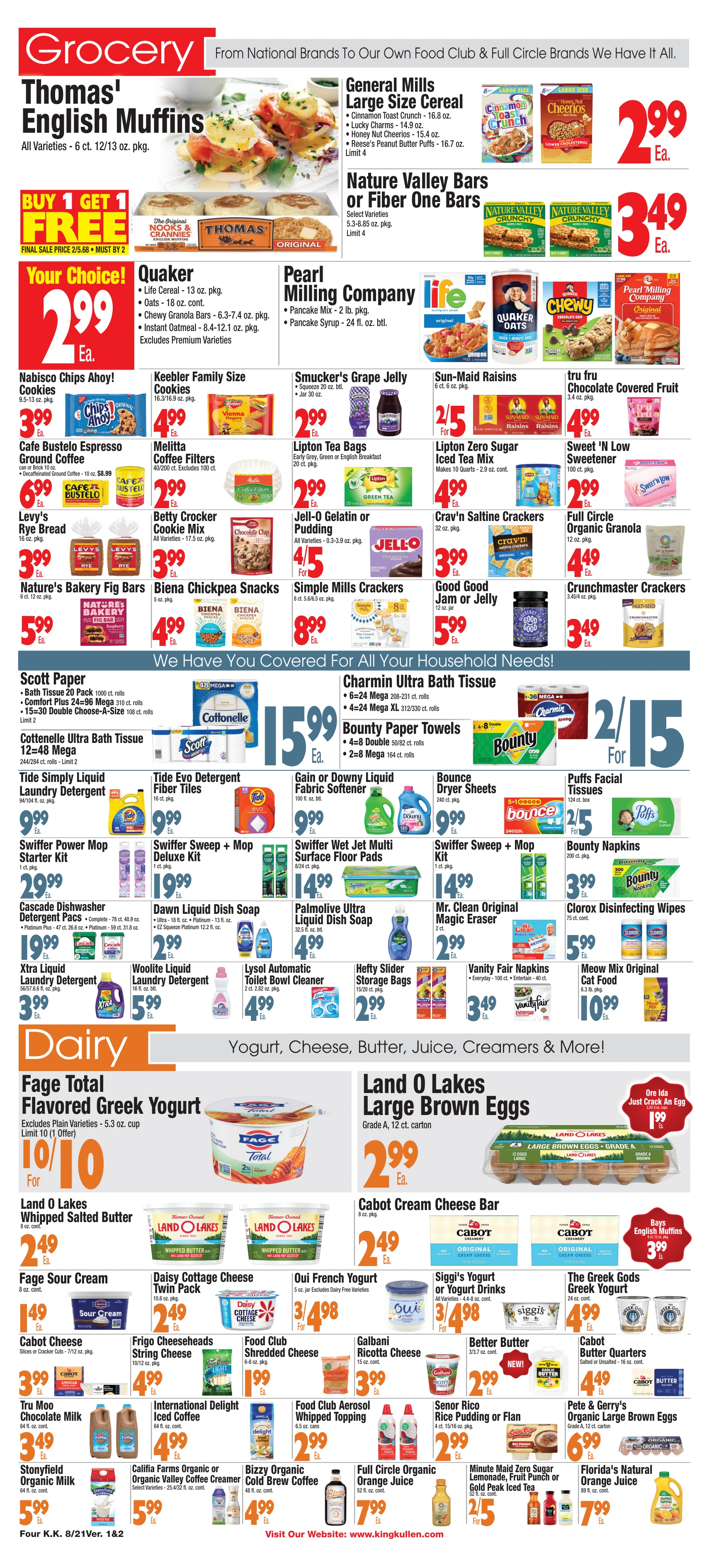 King Kullen Weekly Circular Aug 21st-Aug 27th - Page 4