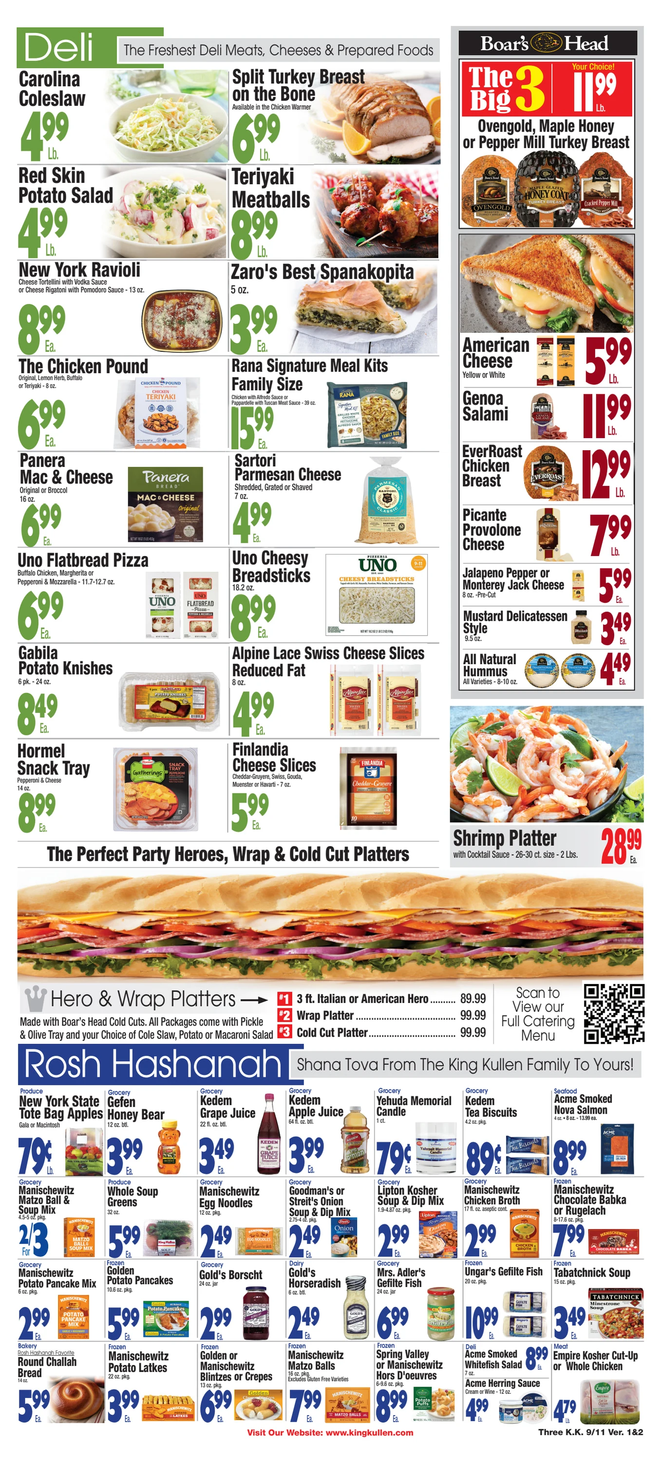 King Kullen Weekly Circular Sep 11th - Sep 17th - Page 3