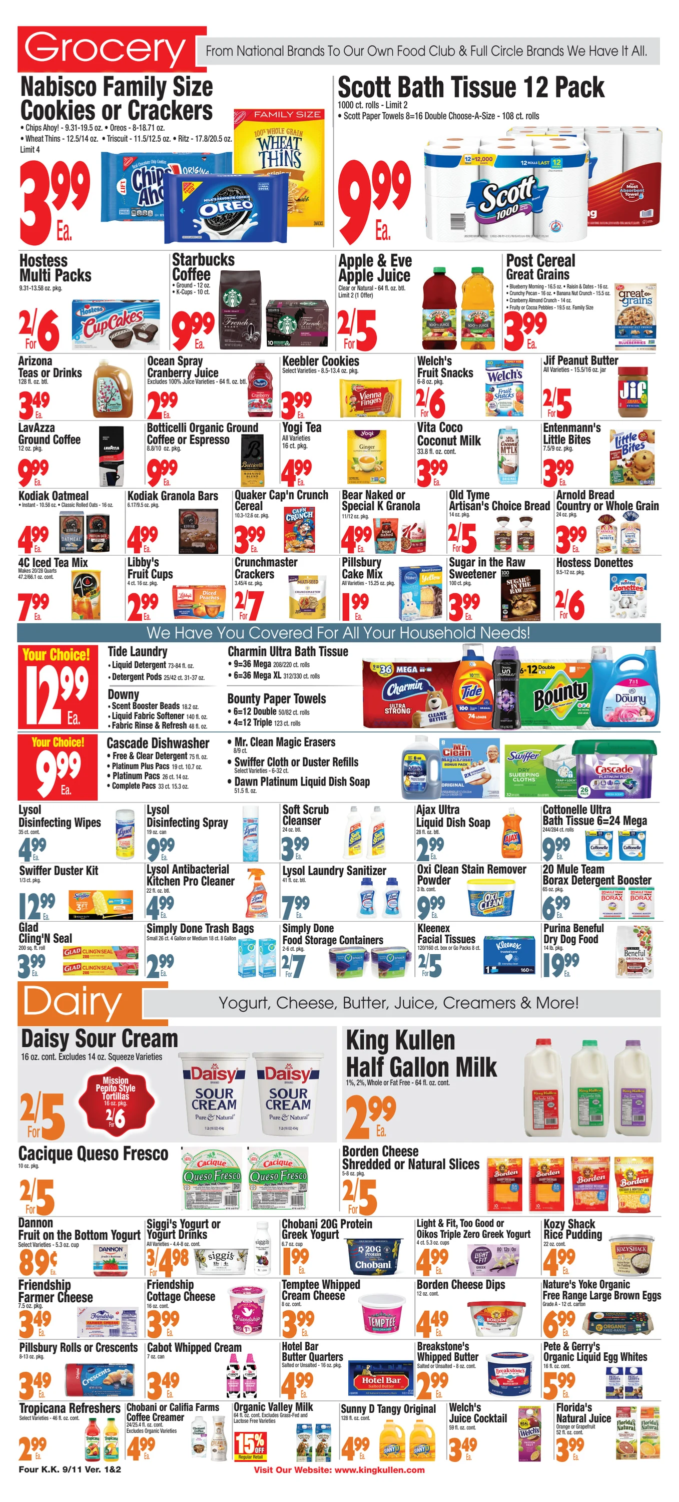 King Kullen Weekly Circular Sep 11th - Sep 17th - Page 4