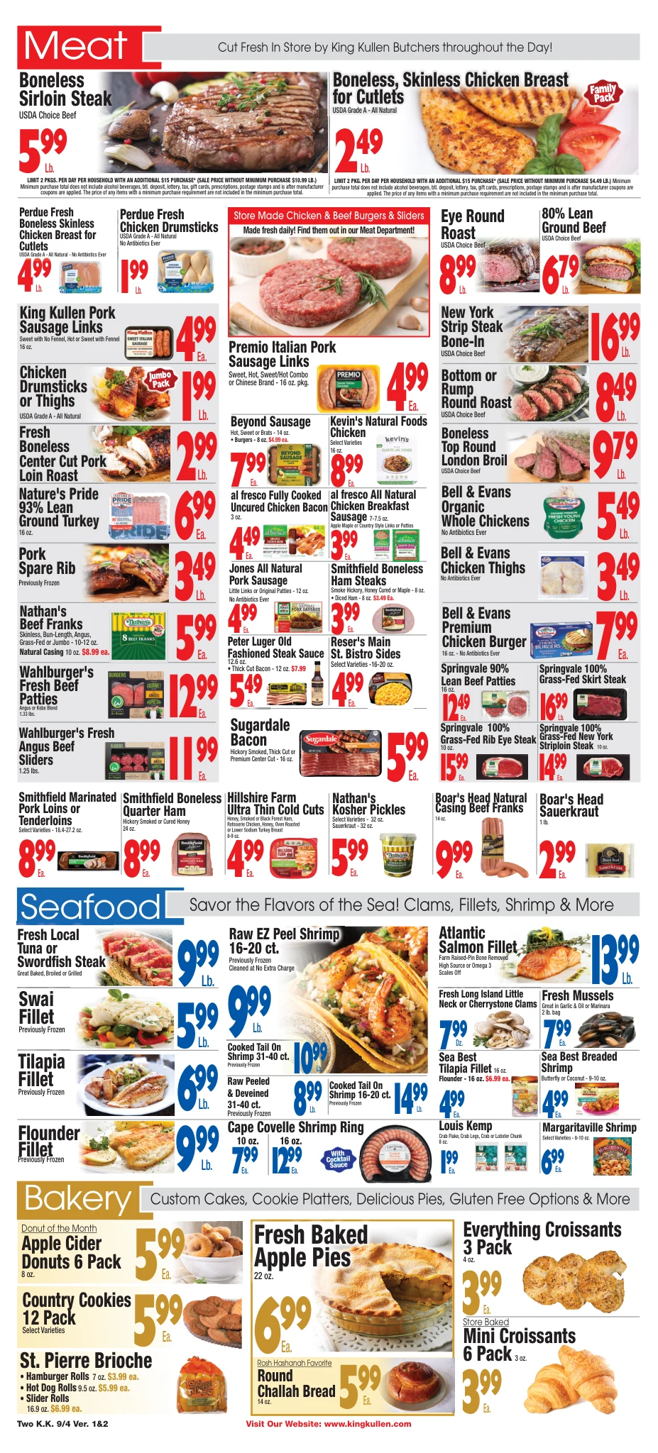 King Kullen Weekly Circular Sep 4th - Sep 10th - Page 2