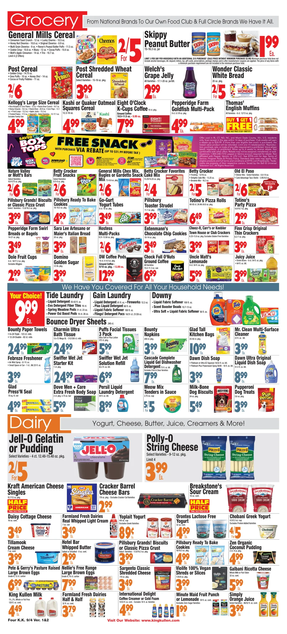 King Kullen Weekly Circular Sep 4th - Sep 10th - Page 4