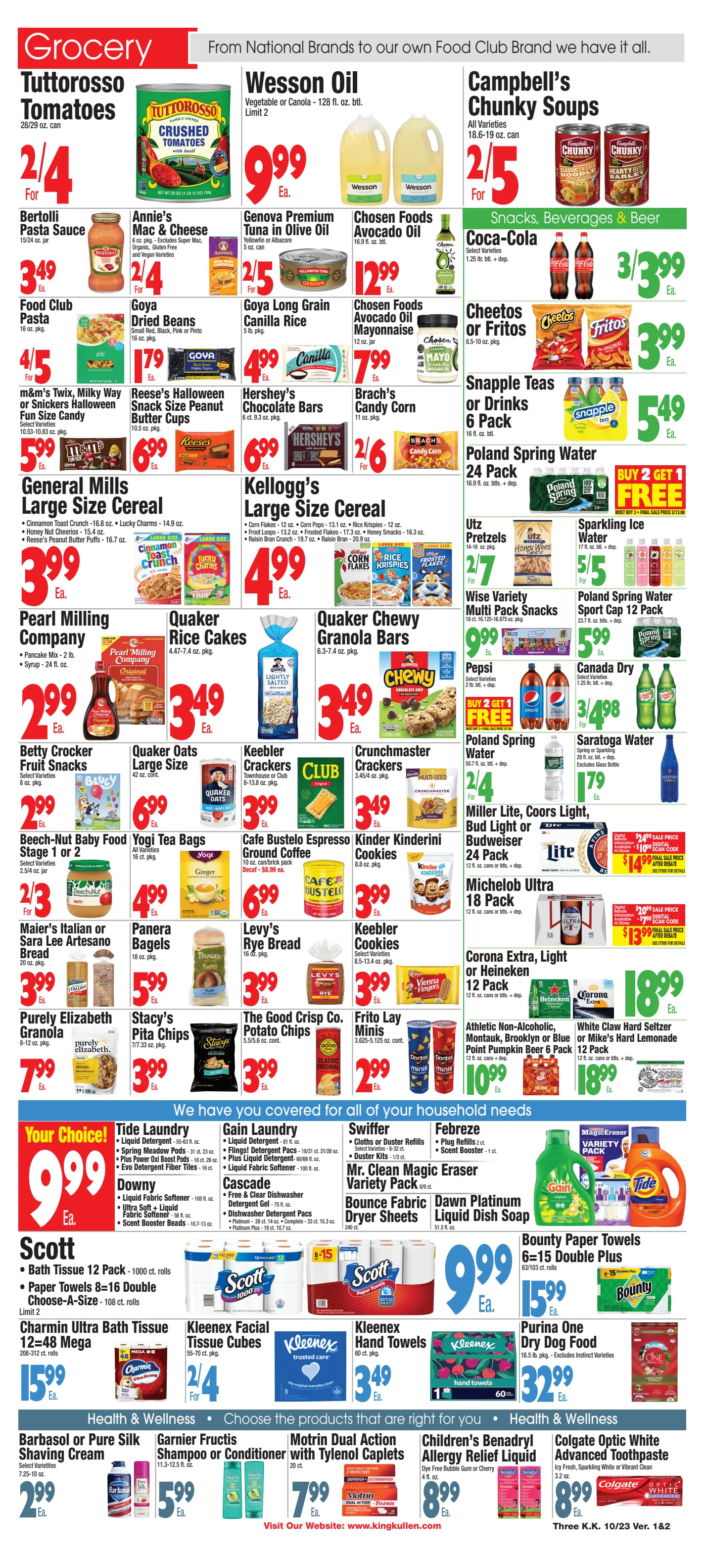 King Kullen Preview - Weekly Circular Oct 23rd - Oct 29th - Page 3