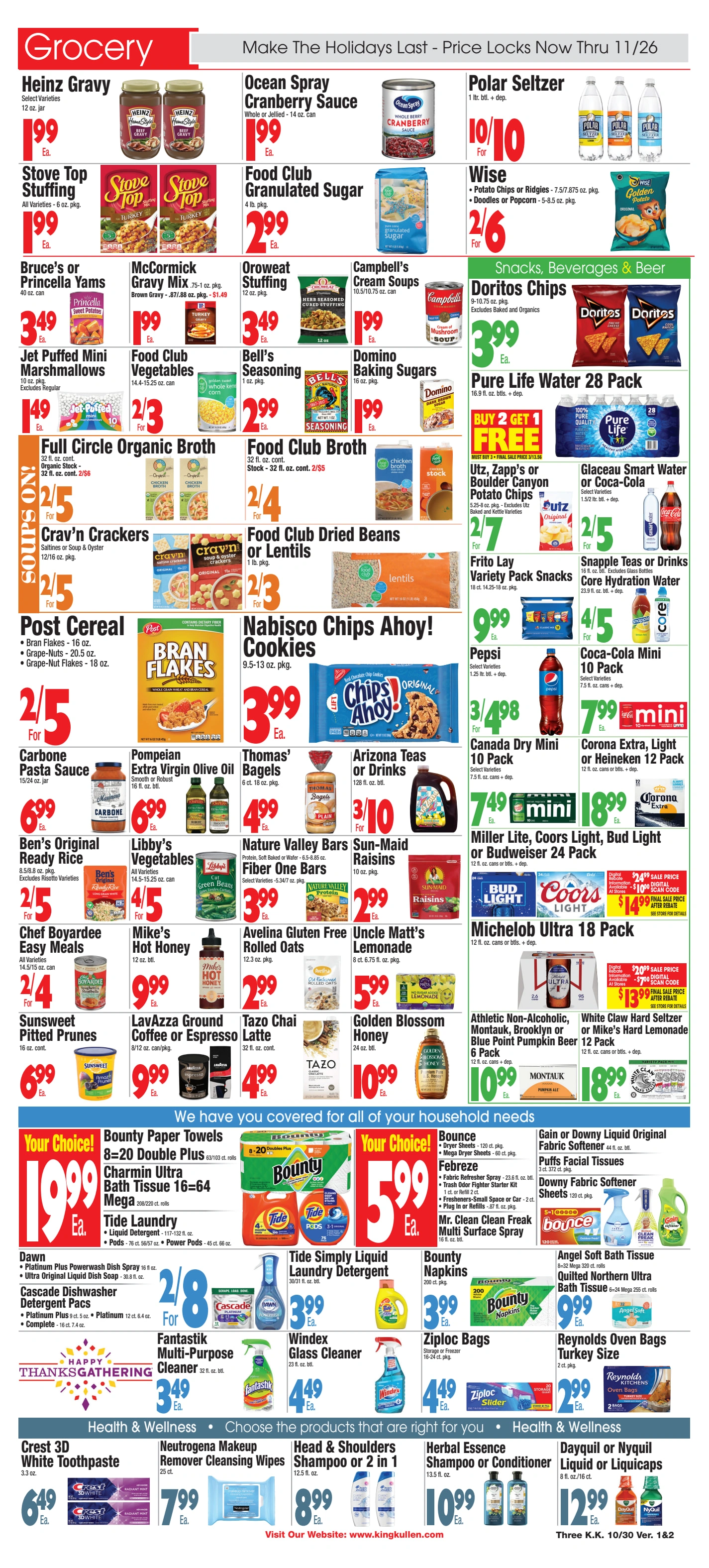 King Kullen Weekly Circular Oct 30th - Nov 05th - Page 3