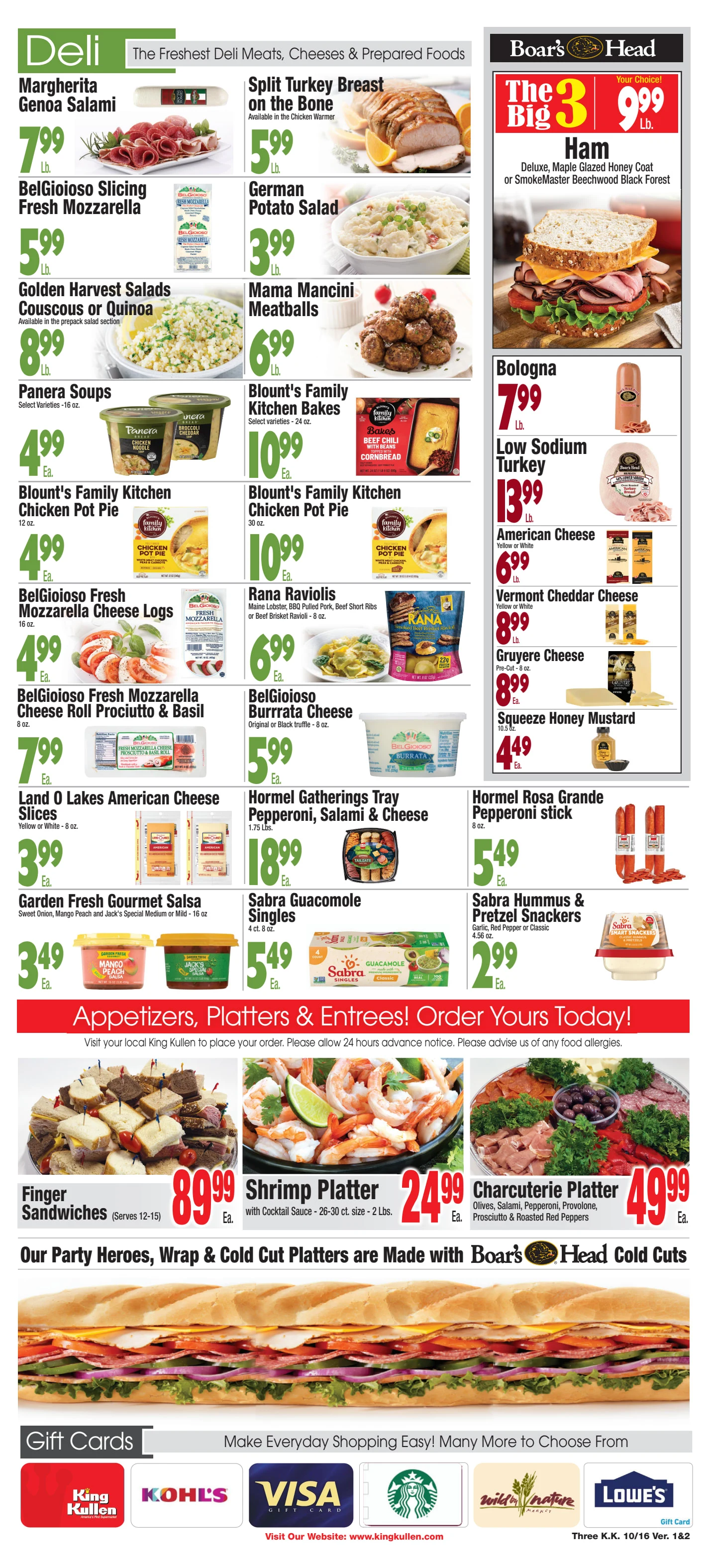 King Kullen Preview - Weekly Circular Oct 16th - Oct 22nd - Page 3