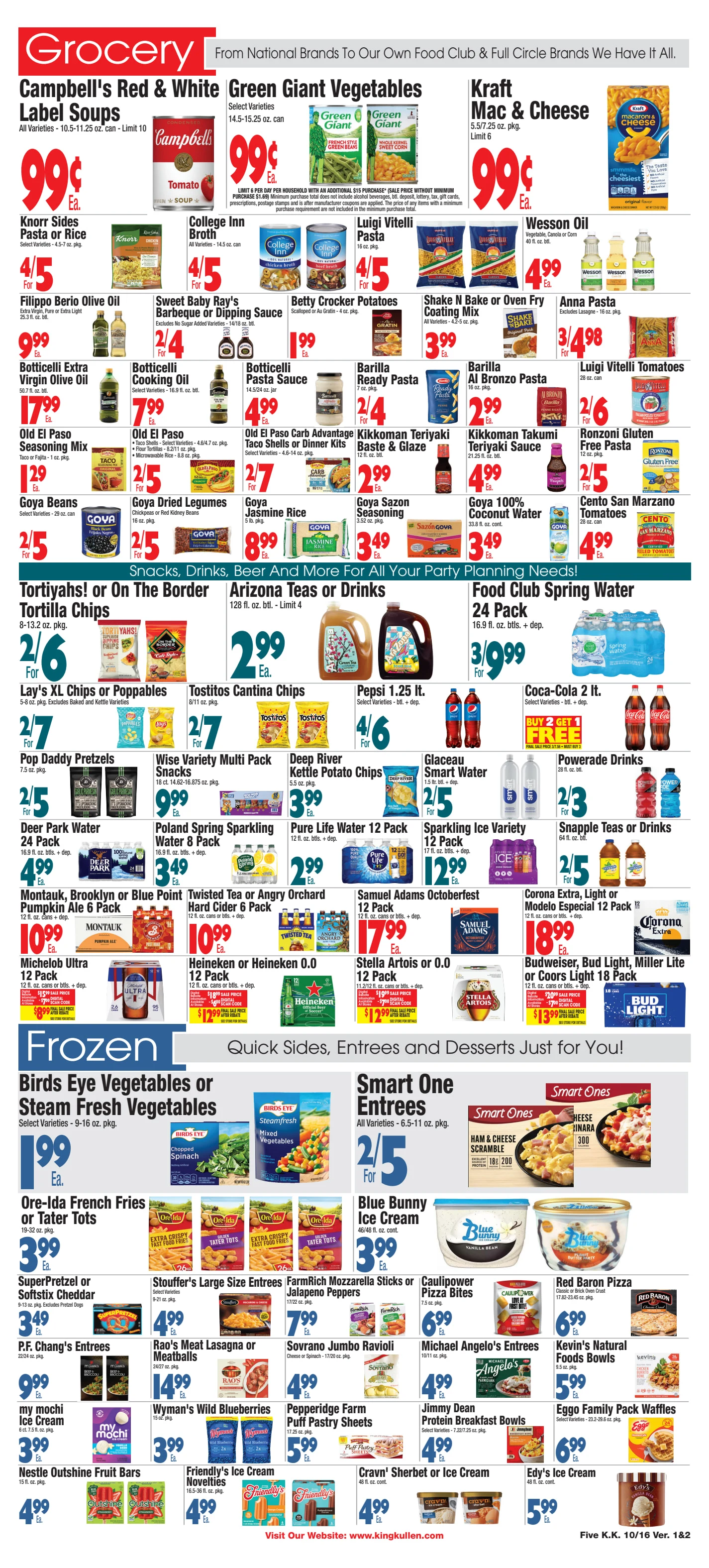 King Kullen Preview - Weekly Circular Oct 16th - Oct 22nd - Page 5