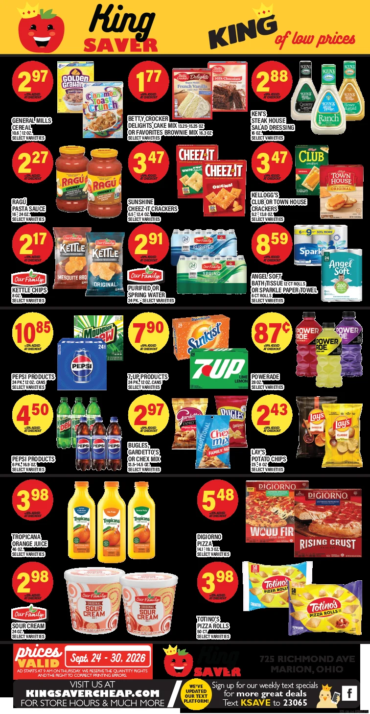 King Saver Weekly Ad - Page 2