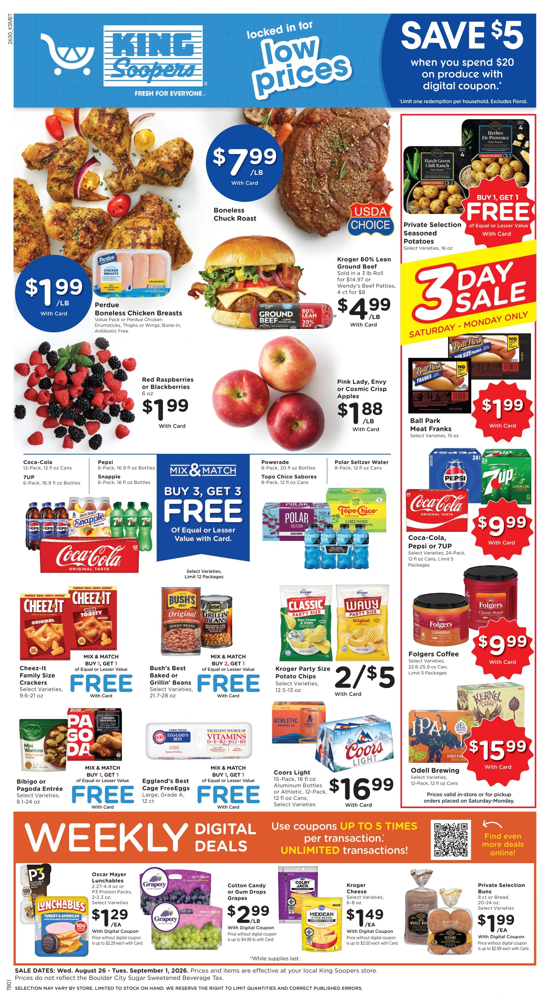 King Soopers Weekly Ad - Page 1