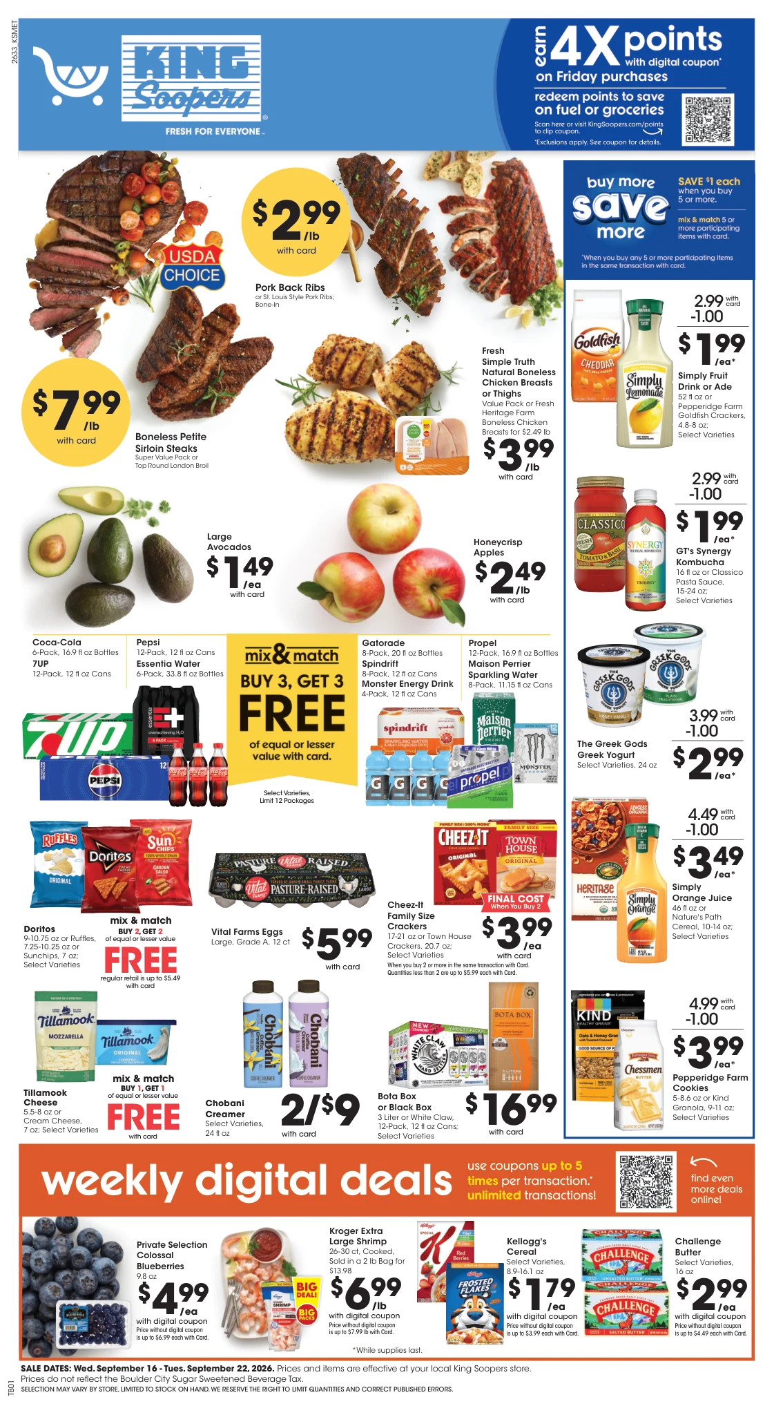 King Soopers Weekly Ad - Page 1