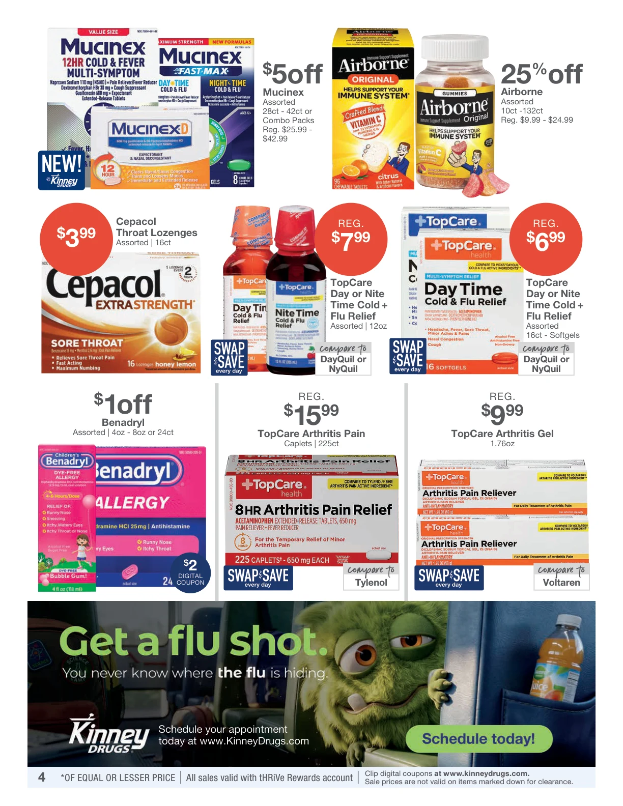 Kinney Drugs This Week's Savings - Page 4