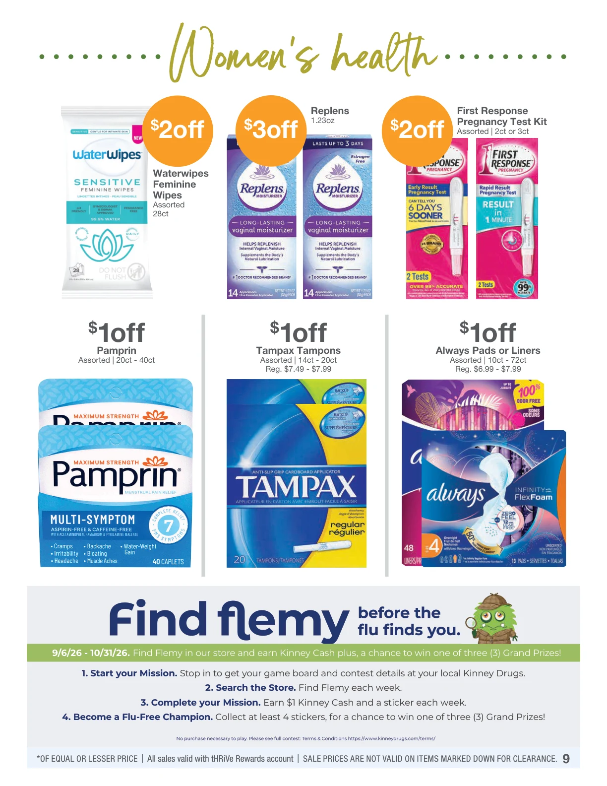 Kinney Drugs This Month's Savings - Page 9