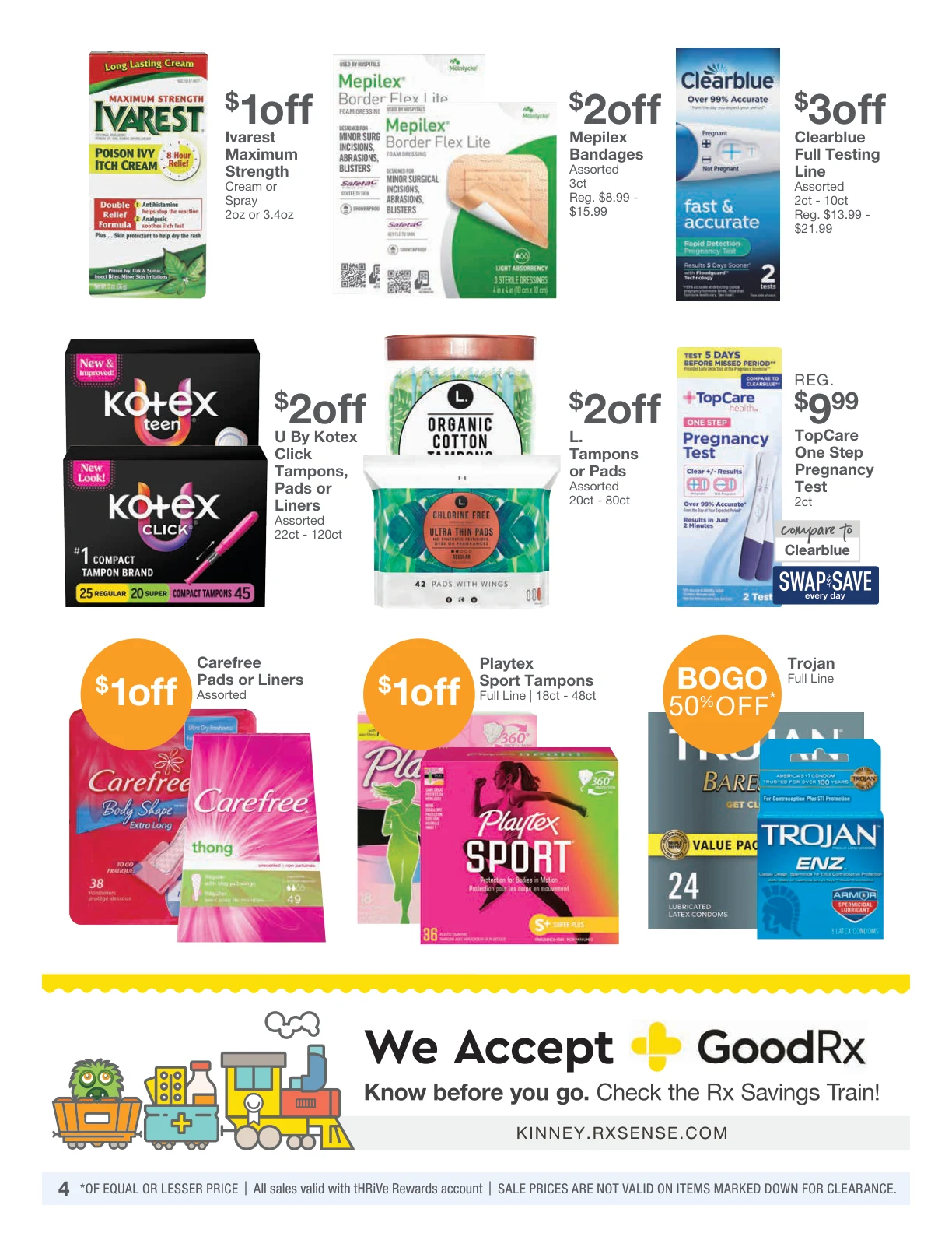 Kinney Drugs This Month's Savings - Page 4